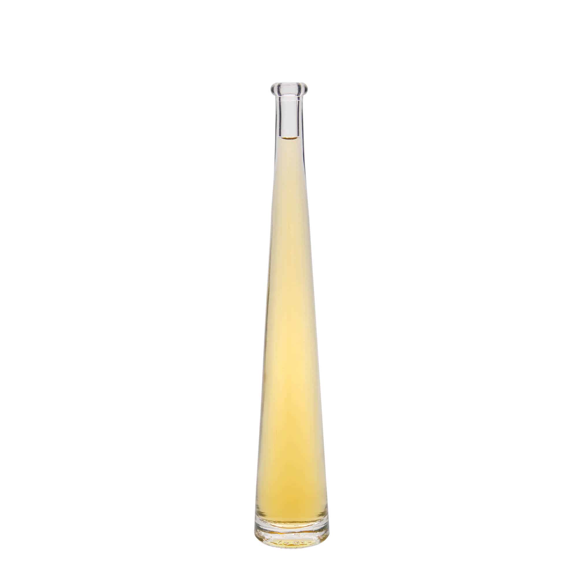 100 ml-es üvegpalack 'Dama Rondo', szájnyílás: parafadugó