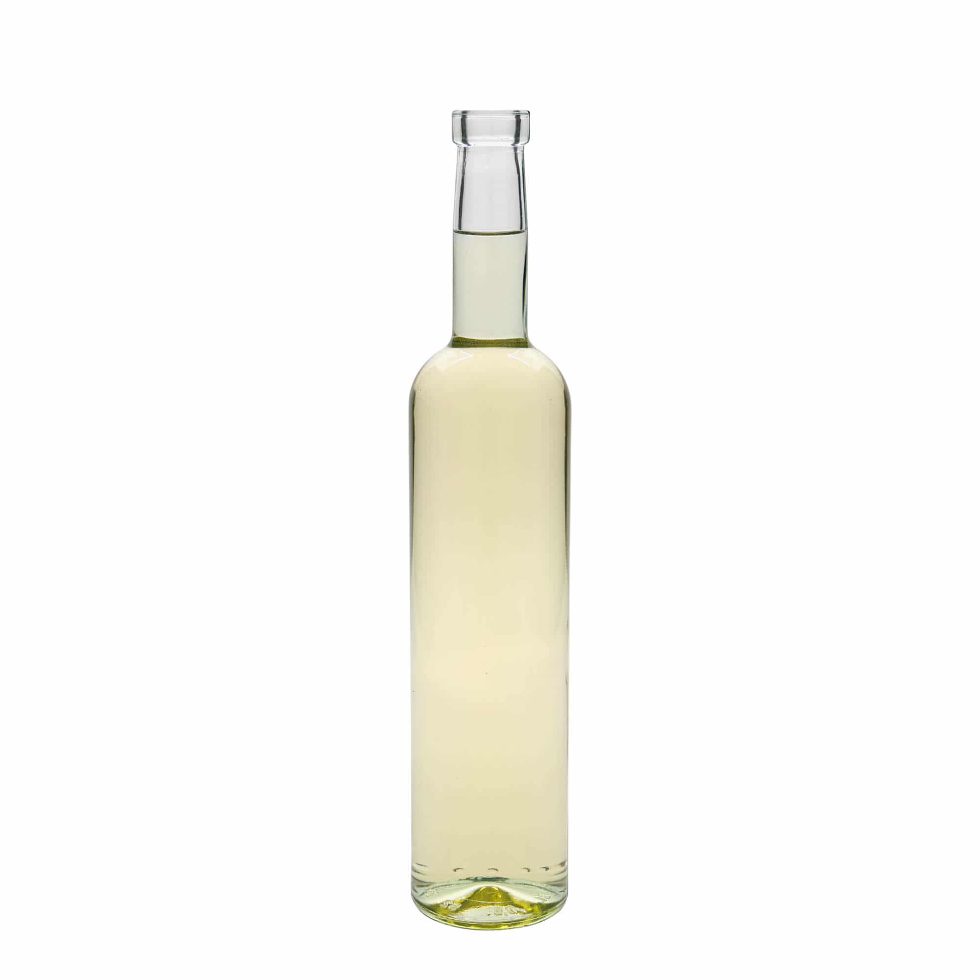 500 ml üvegpalack 'Bordeaux', nyak: parafa
