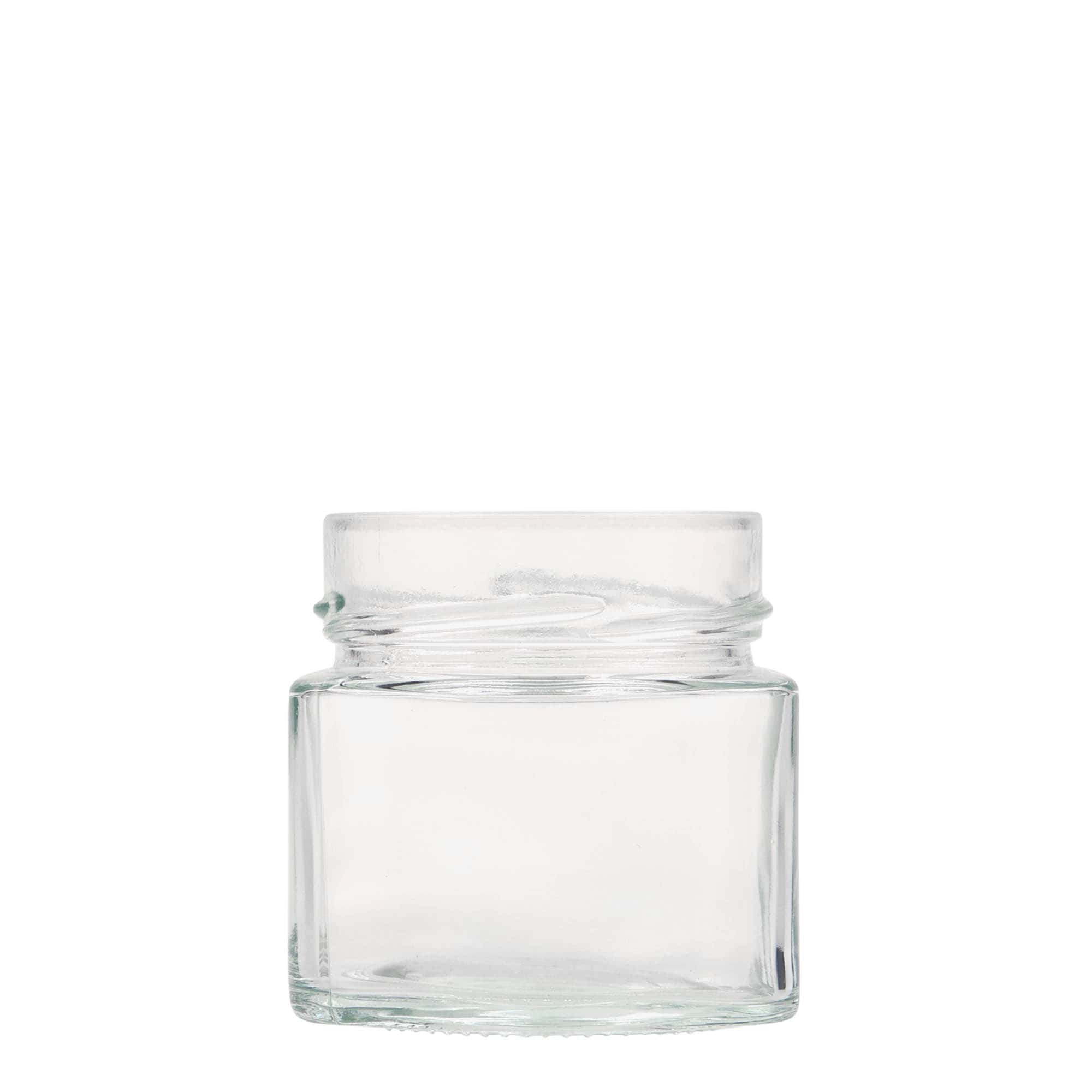212 ml négyzet alakú üveg 'Kimba', nyílás: extra mély csavarzár (EDTO 70)
