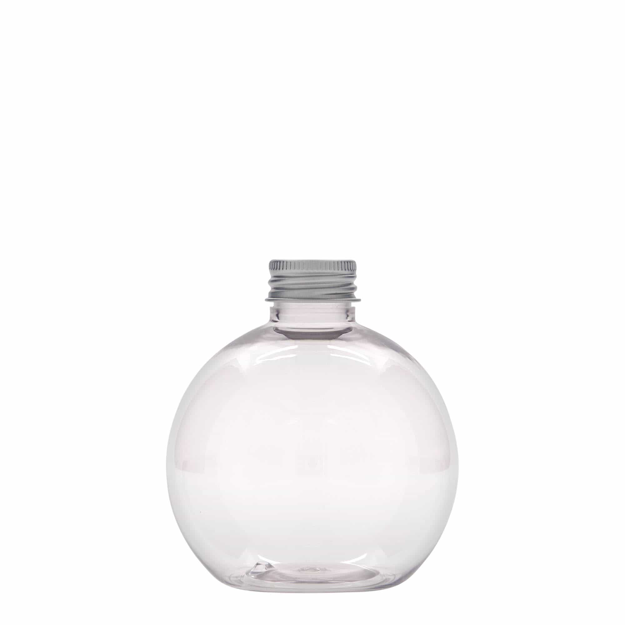 250 ml-es PET-palack 'Perry', kerek, műanyag, szájnyílás: 24/410 250 ml-es PET-palack 'Perry', kerek, műanyag, szájnyílás: 24/410