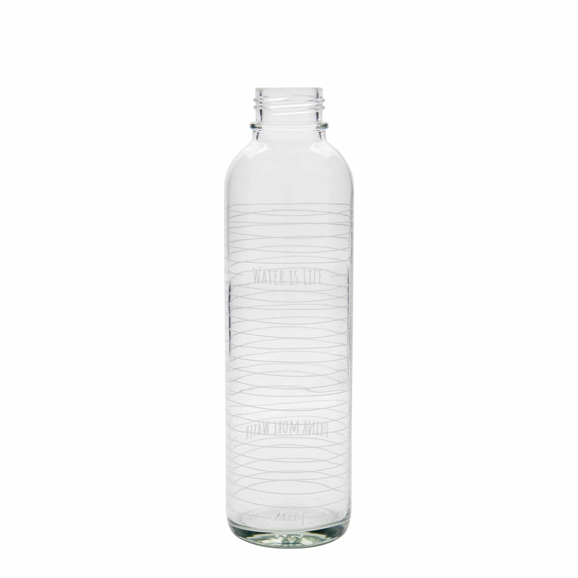 700 ml-es ivópalack CARRY Bottle, motívum: Water is Life, szájnyílás: csavaros kupak