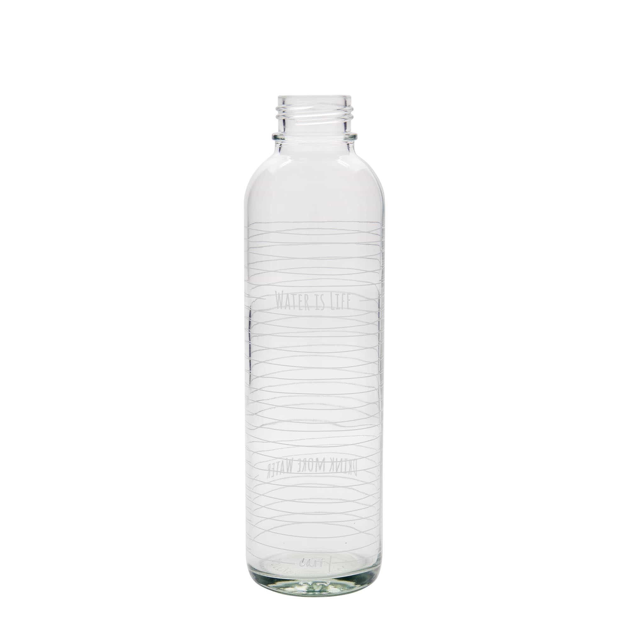 700 ml ivópalack CARRY Bottle 'Water is Life', nyílás: csavarzár