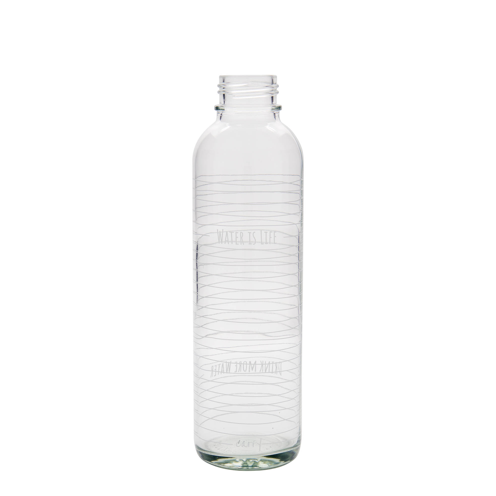 700 ml ivópalack CARRY Bottle 'Water is Life', nyílás: csavarzár