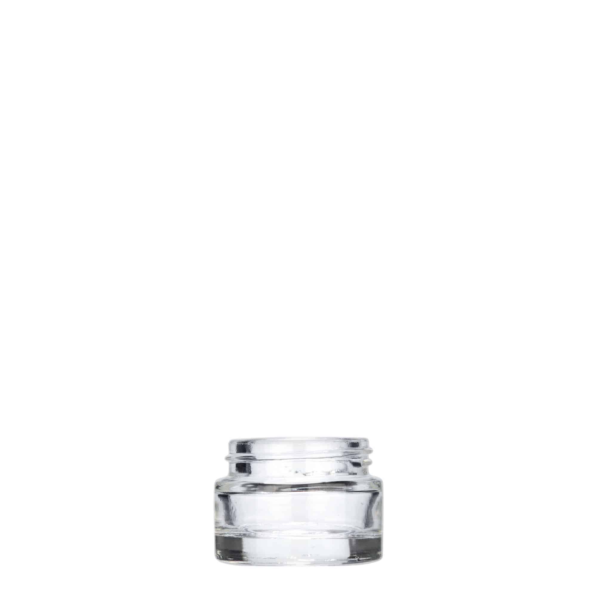 5 ml tégely 'Beauty', üveg, nyílás: csavarzár