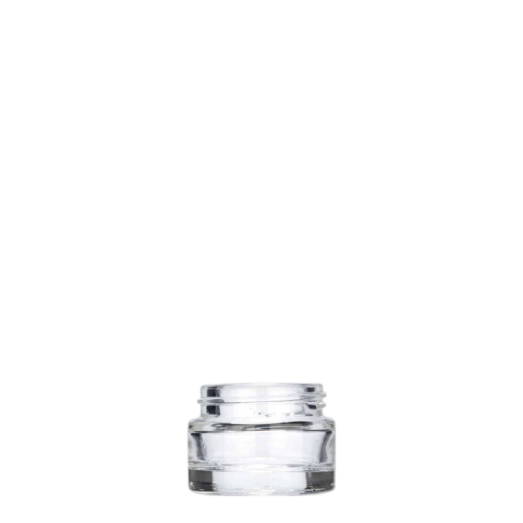 5 ml tégely 'Beauty', üveg, nyílás: csavarzár