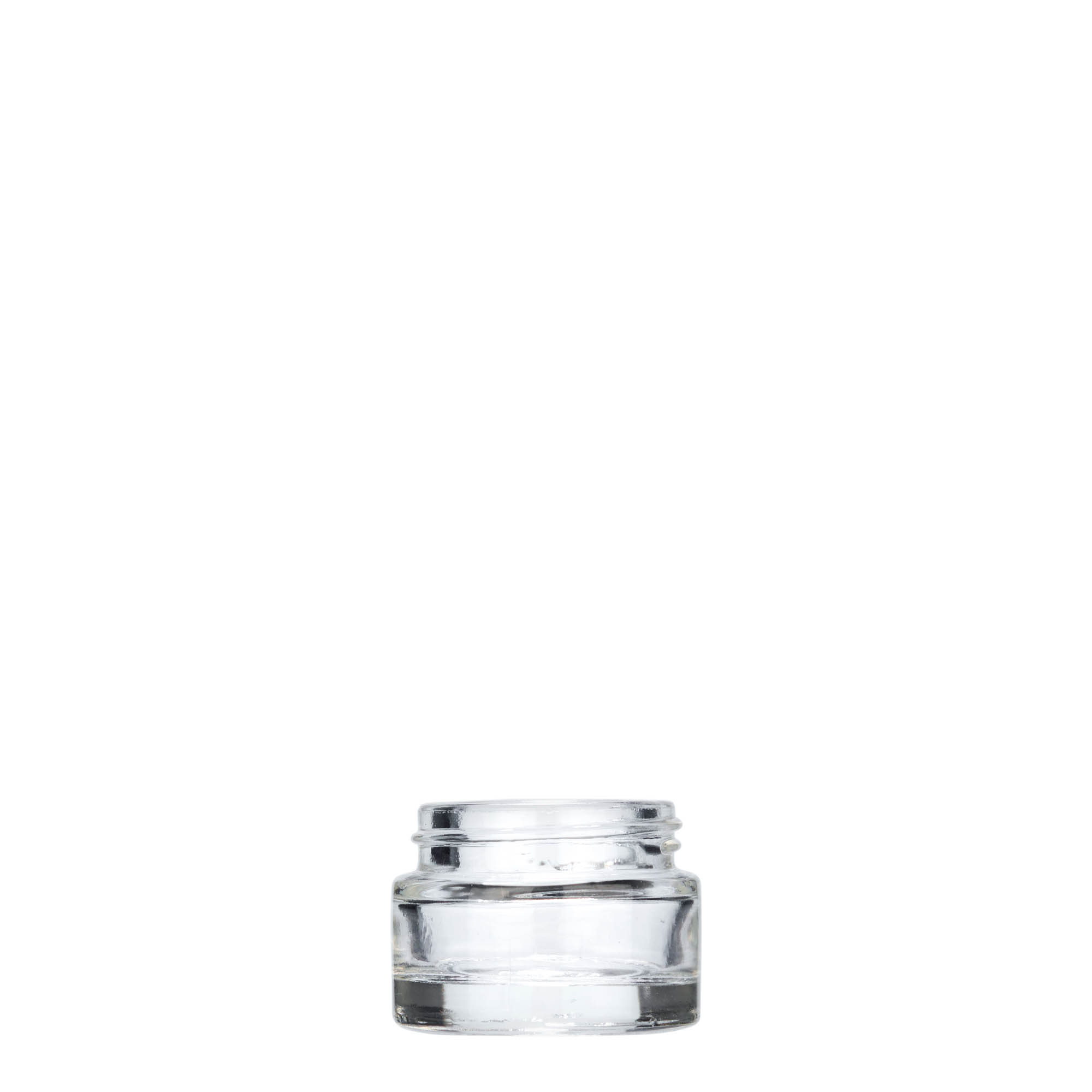 5 ml tégely 'Beauty', üveg, nyílás: csavarzár