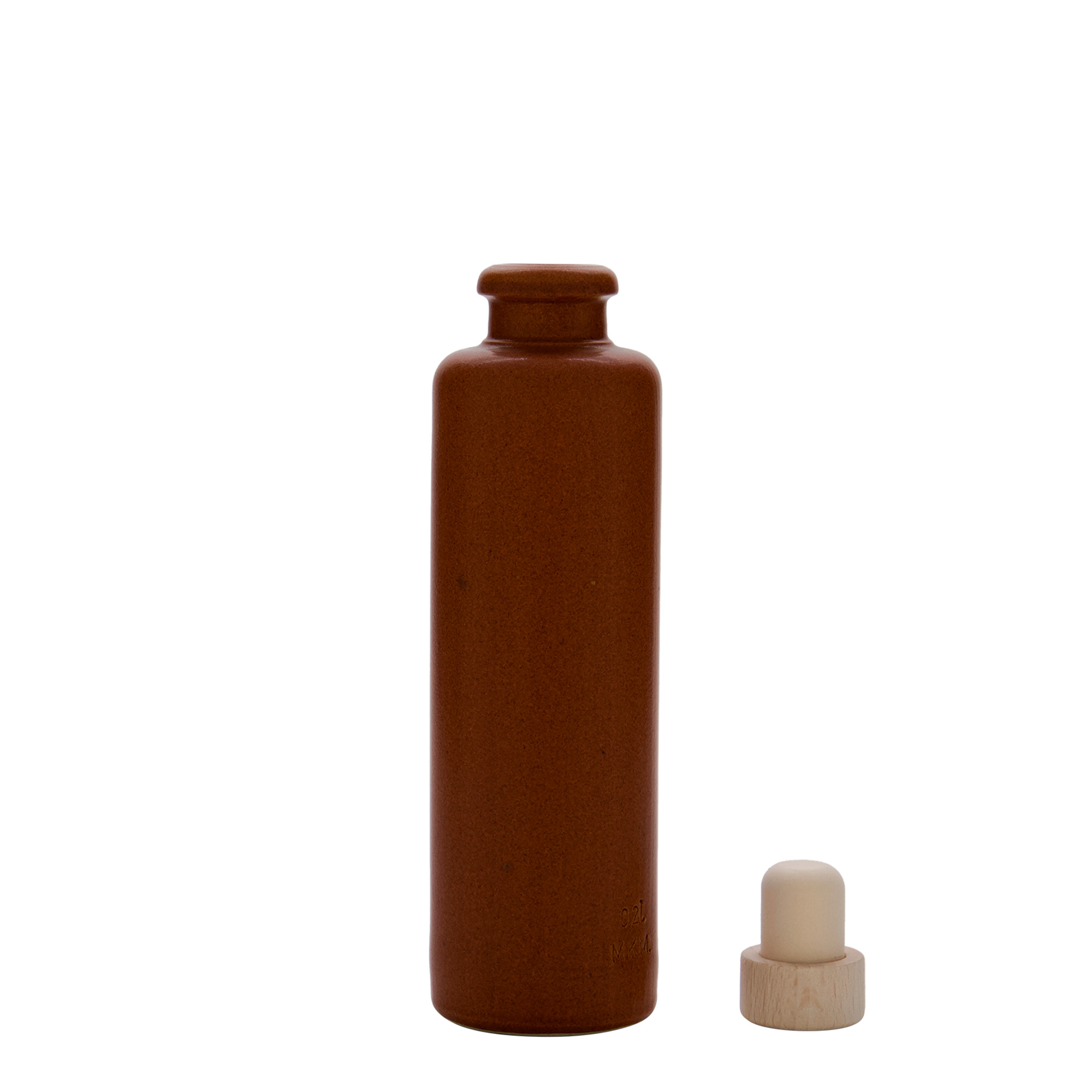 200 ml agyagedény, kőedény, vörösbarna, nyílás: parafa 200 ml agyagedény, kőedény, vörösbarna, nyílás: parafa