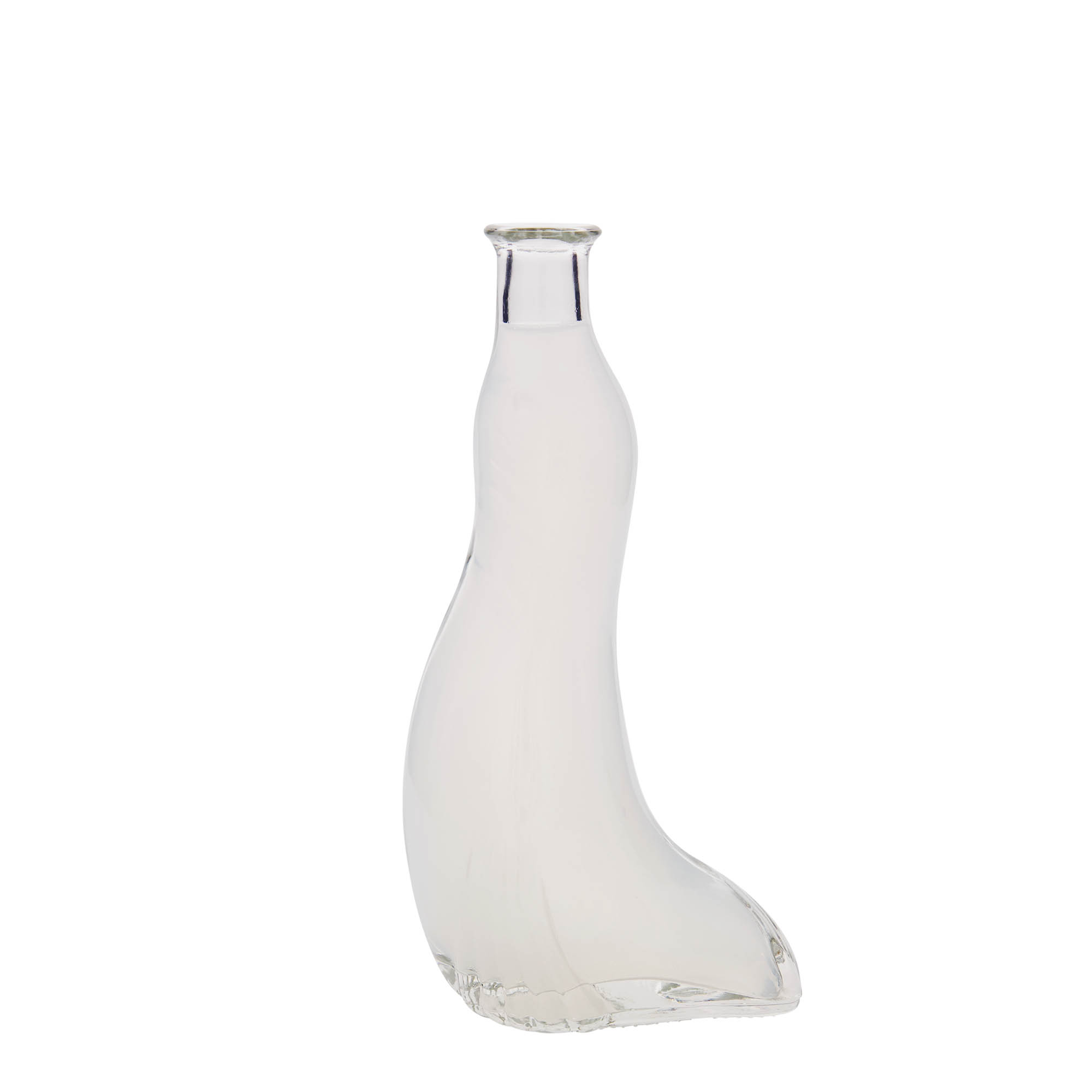 200 ml üvegpalack 'Fóka', nyílás: parafa dugó