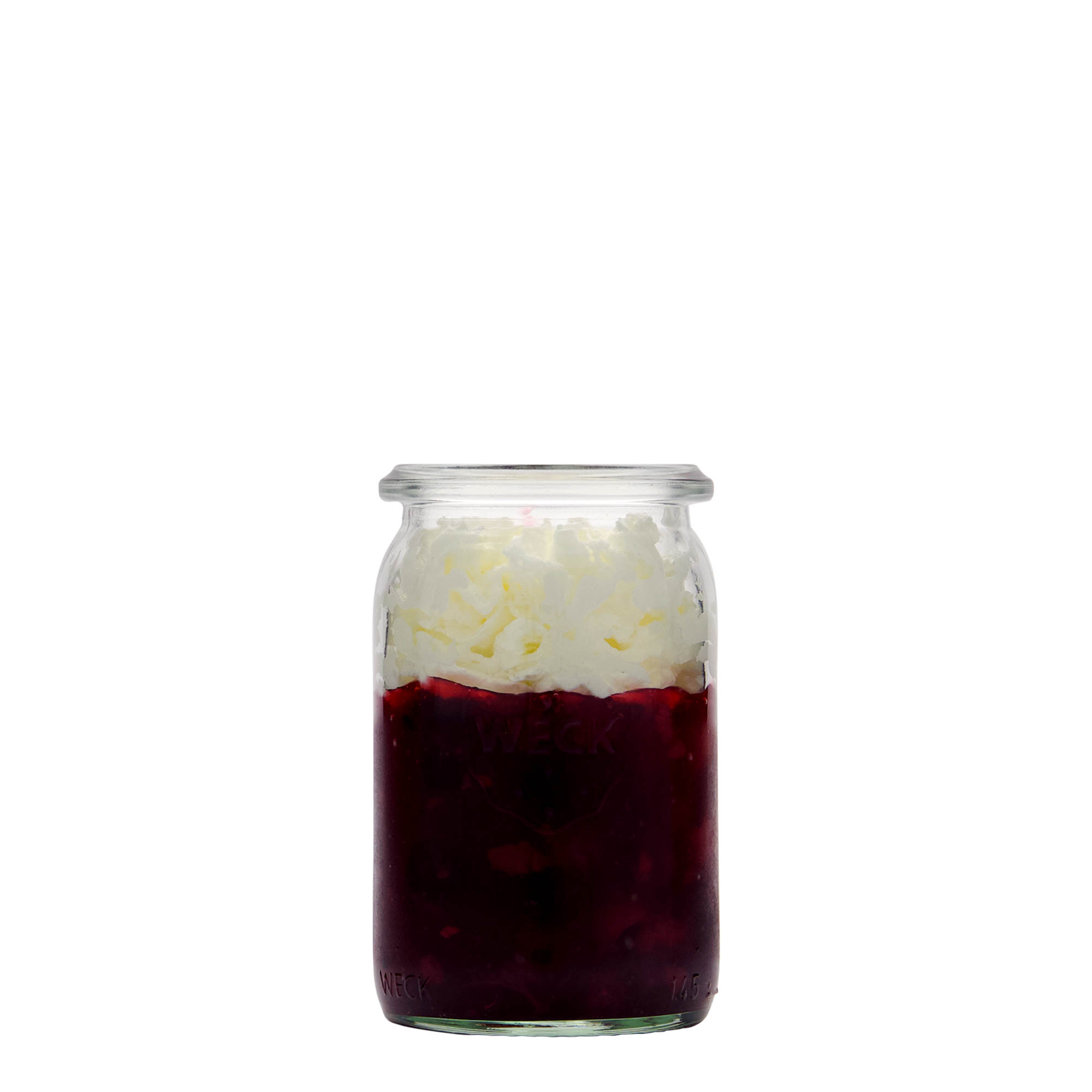 145 ml WECK hengeres üveg, nyílás: kerek perem 145 ml WECK hengeres üveg, nyílás: kerek perem