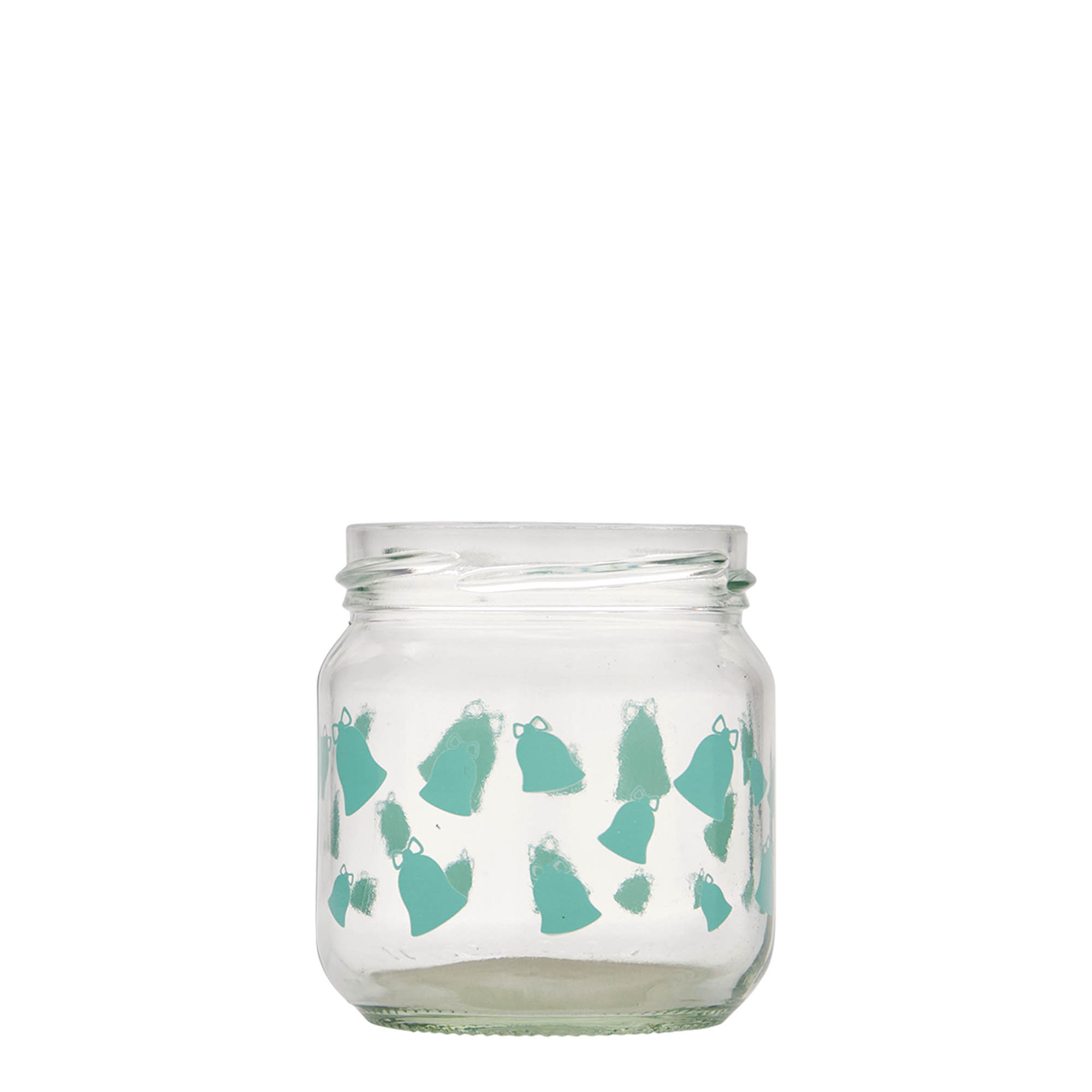 212 ml körüveg, motívum: harang, csengő, nyílás: csavaros zárófedél (TO 66)