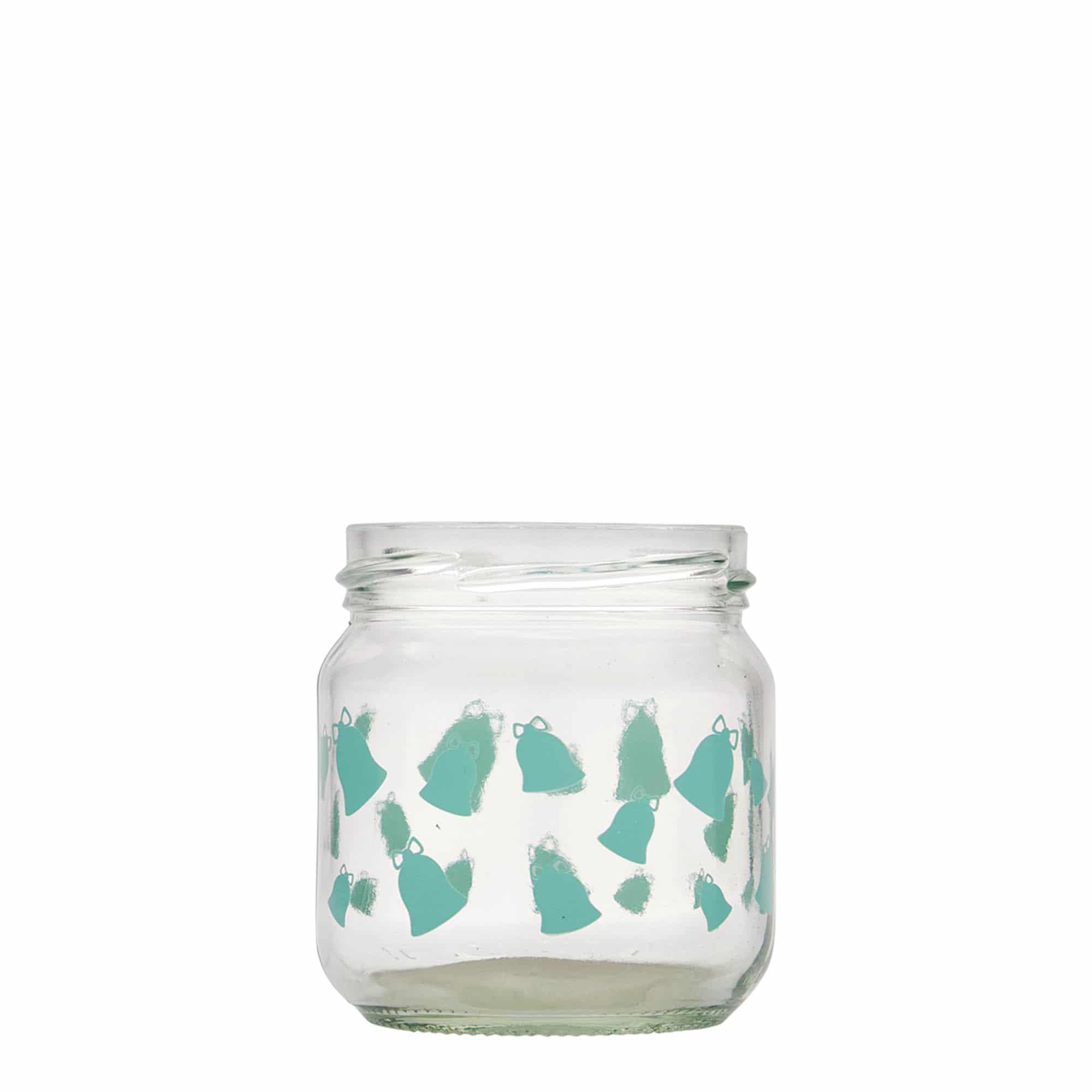 212 ml körüveg, motívum: harang, csengő, nyílás: csavaros zárófedél (TO 66)