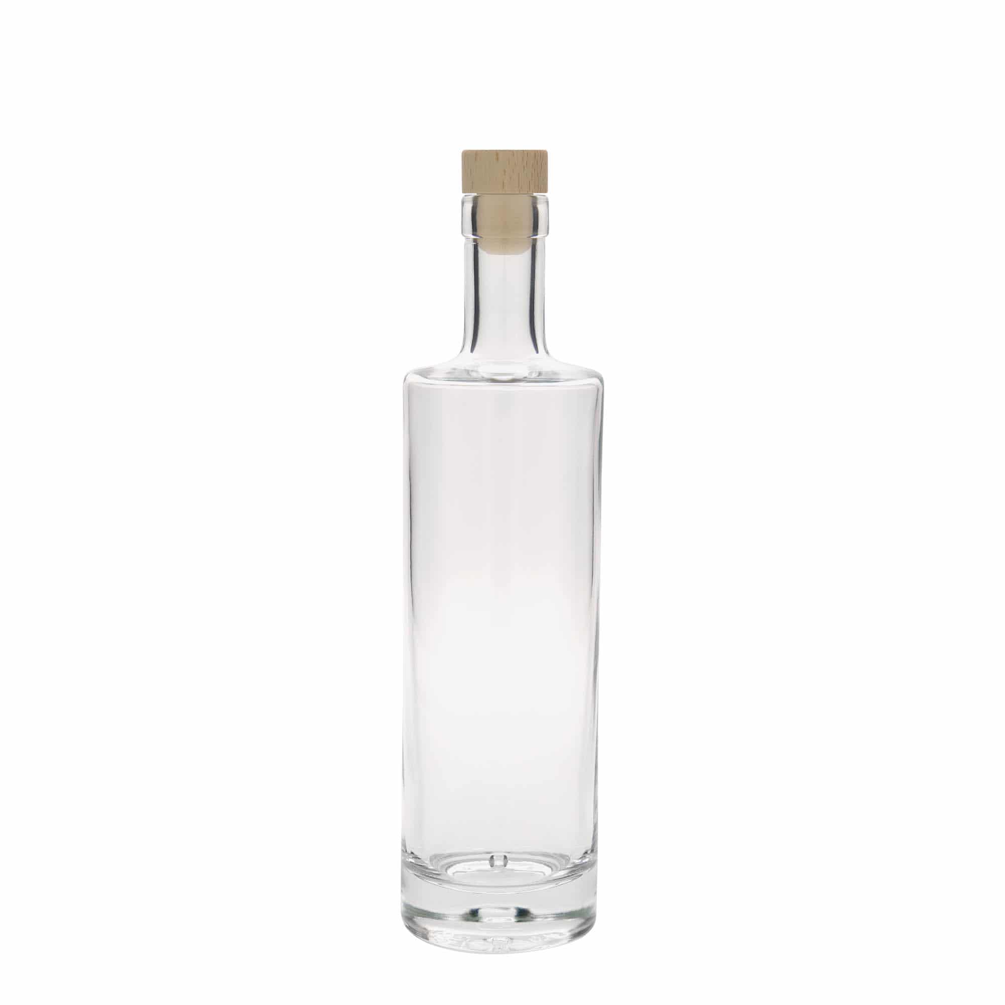 500 ml üveges palack 'Titano', nyílás: parafa