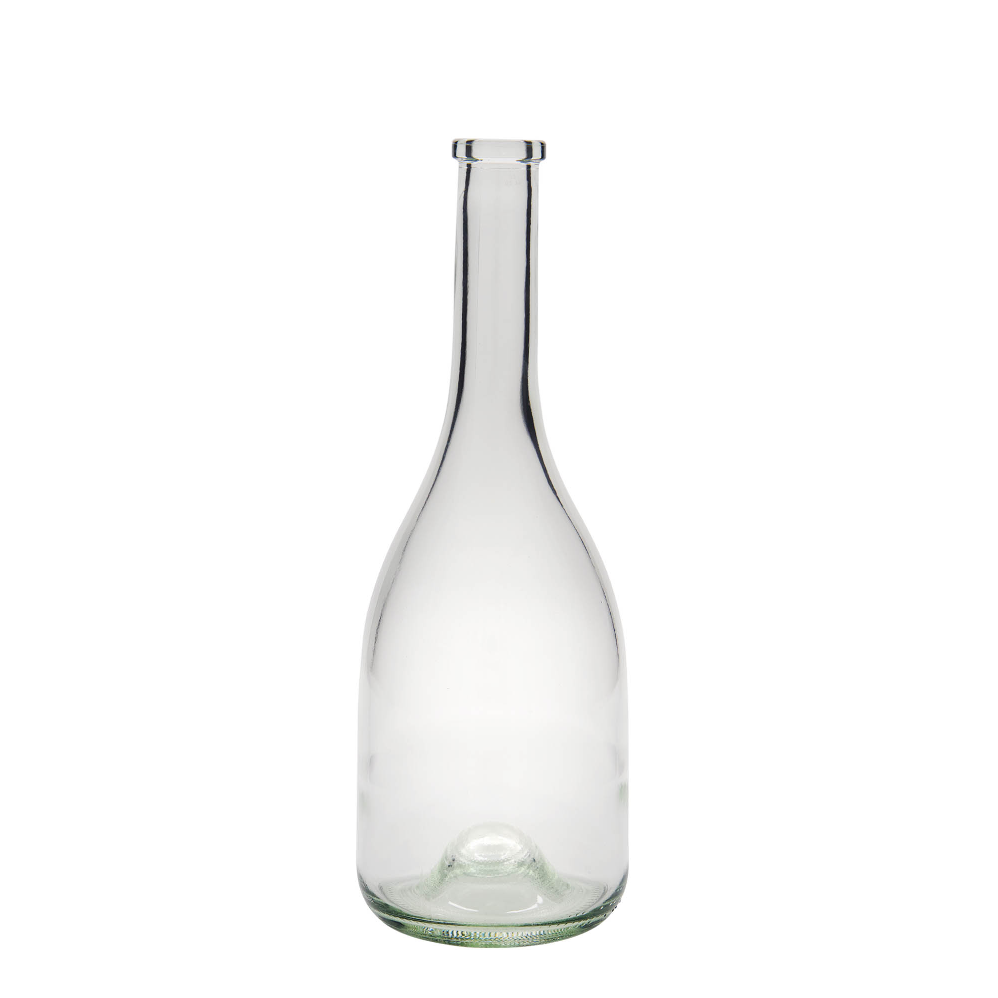 750 ml üveges palack 'Rustica', nyílás: parafa