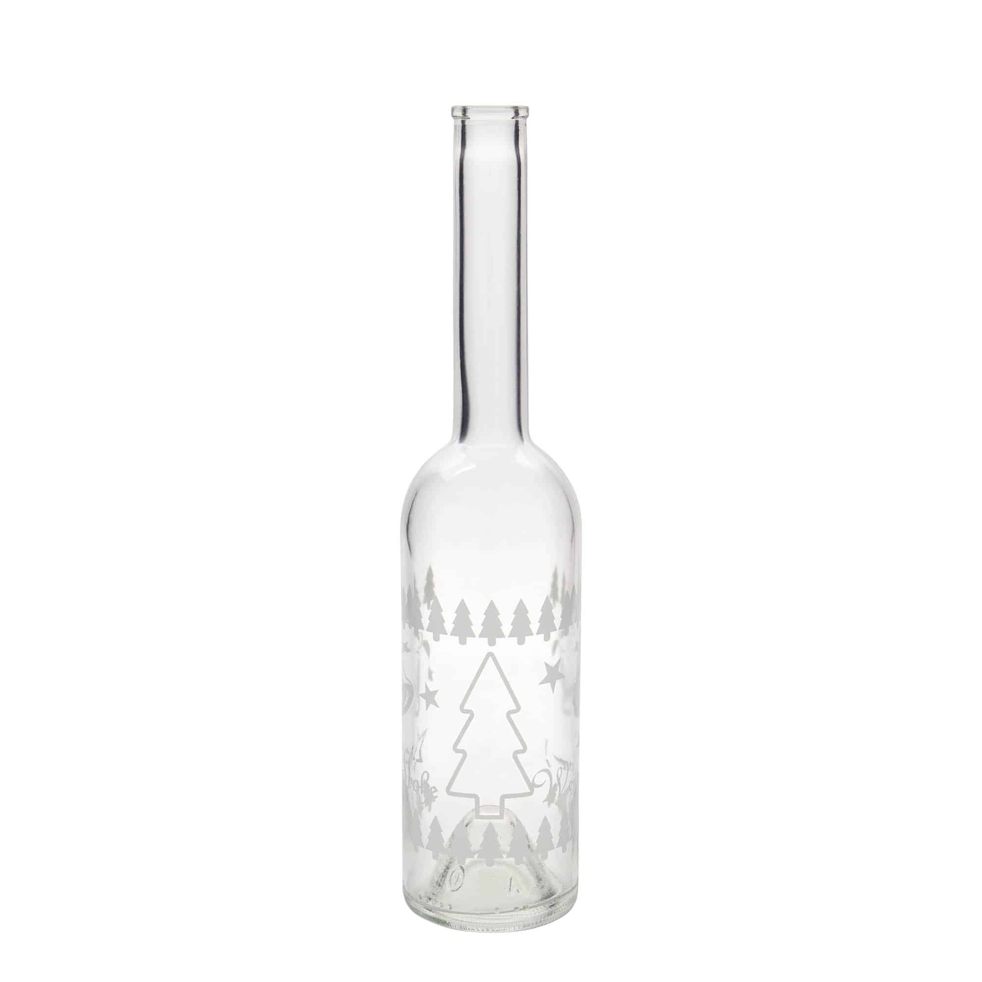 500 ml-es üvegpalack 'Opera', motívum: Klasszikus karácsony, szájnyílás: parafadugó 500 ml-es üvegpalack 'Opera', motívum: Klasszikus karácsony, szájnyílás: parafadugó