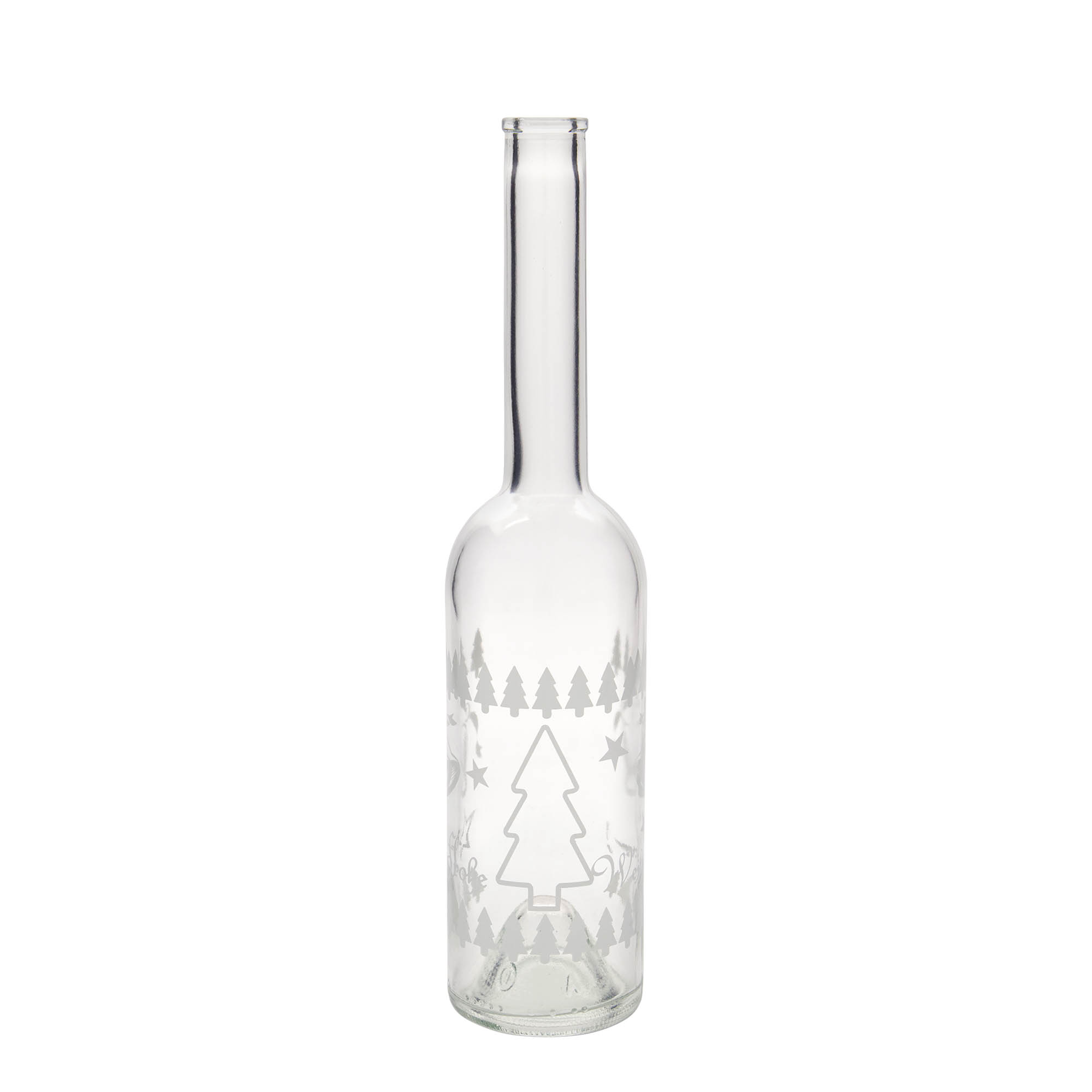 500 ml üvegpalack 'Opera', motívum: Klasszikus karácsony, nyílás: parafa 500 ml üvegpalack 'Opera', motívum: Klasszikus karácsony, nyílás: parafa