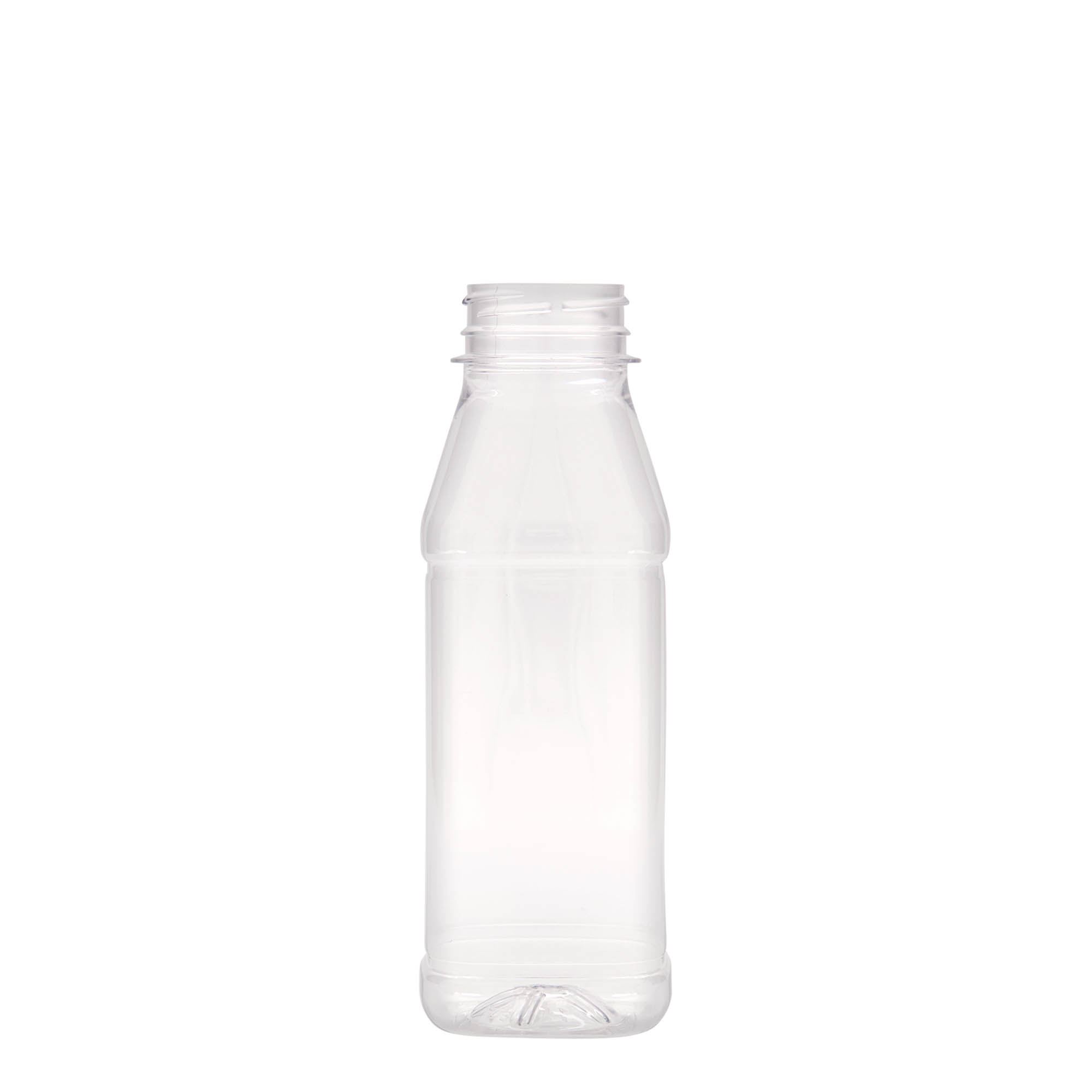 330 ml PET-palack 'Milk and Juice Carré', négyzet alakú, műanyag, nyakátmérő: 38 mm 330 ml PET-palack 'Milk and Juice Carré', négyzet alakú, műanyag, nyakátmérő: 38 mm