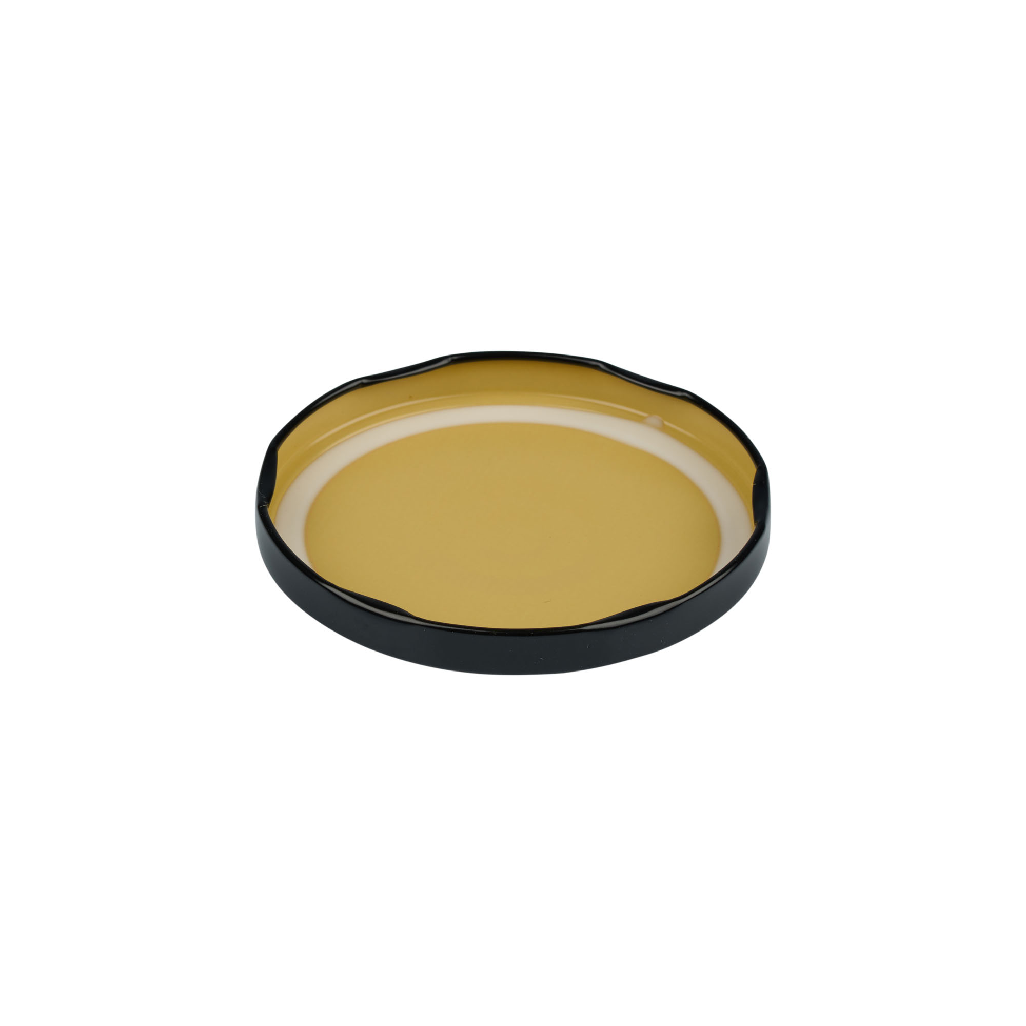 Twist-Off-fedél, fehérlemez, fekete, nyílásra: TO 82 Twist-Off-fedél, fehérlemez, fekete, nyílásra: TO 82