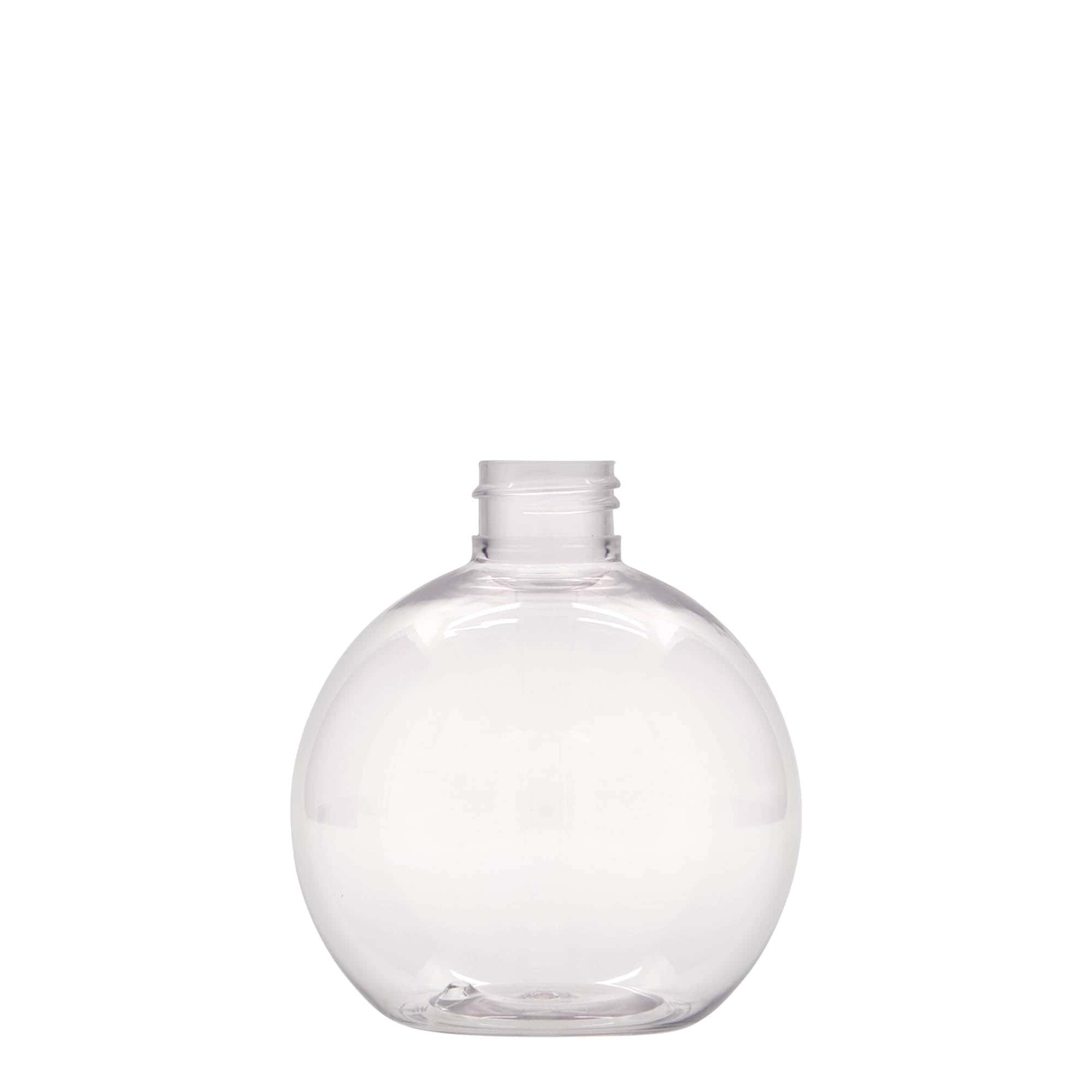 250 ml-es PET-palack 'Perry', kerek, műanyag, szájnyílás: 24/410