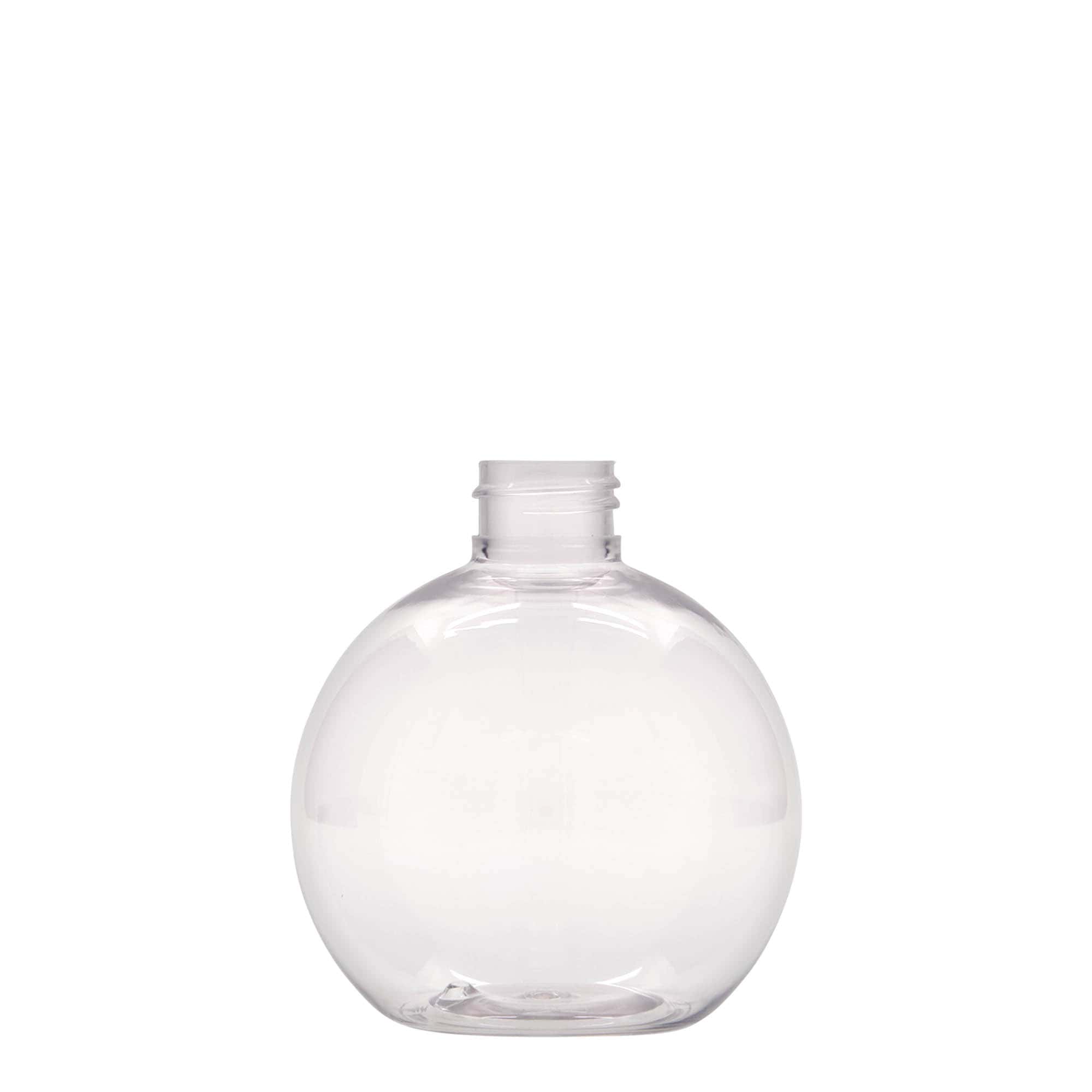 250 ml PET-palack 'Perry', kerek, műanyag, nyakméret: 24/410