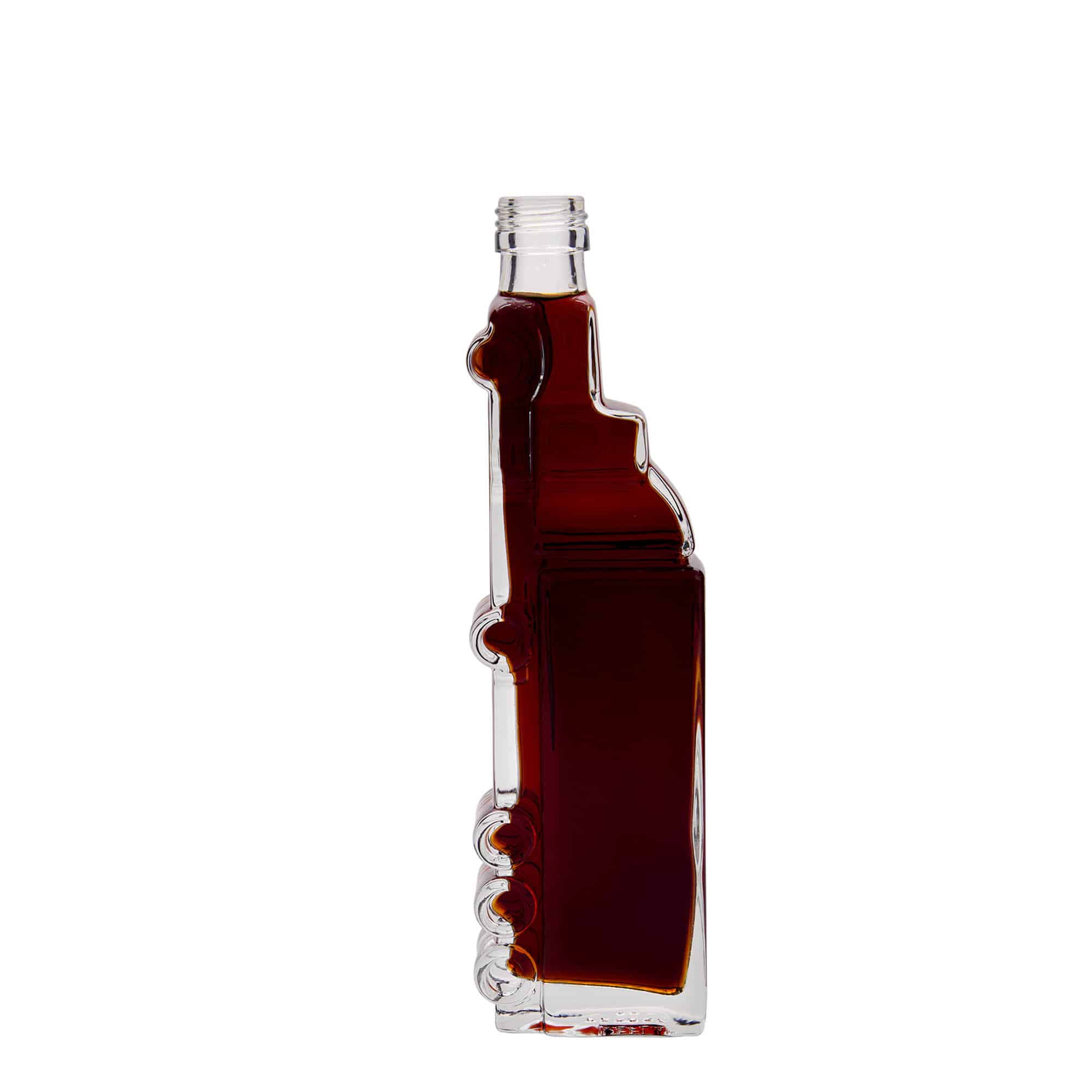 200 ml-es üvegpalack 'Truck', szájnyílás: parafadugó