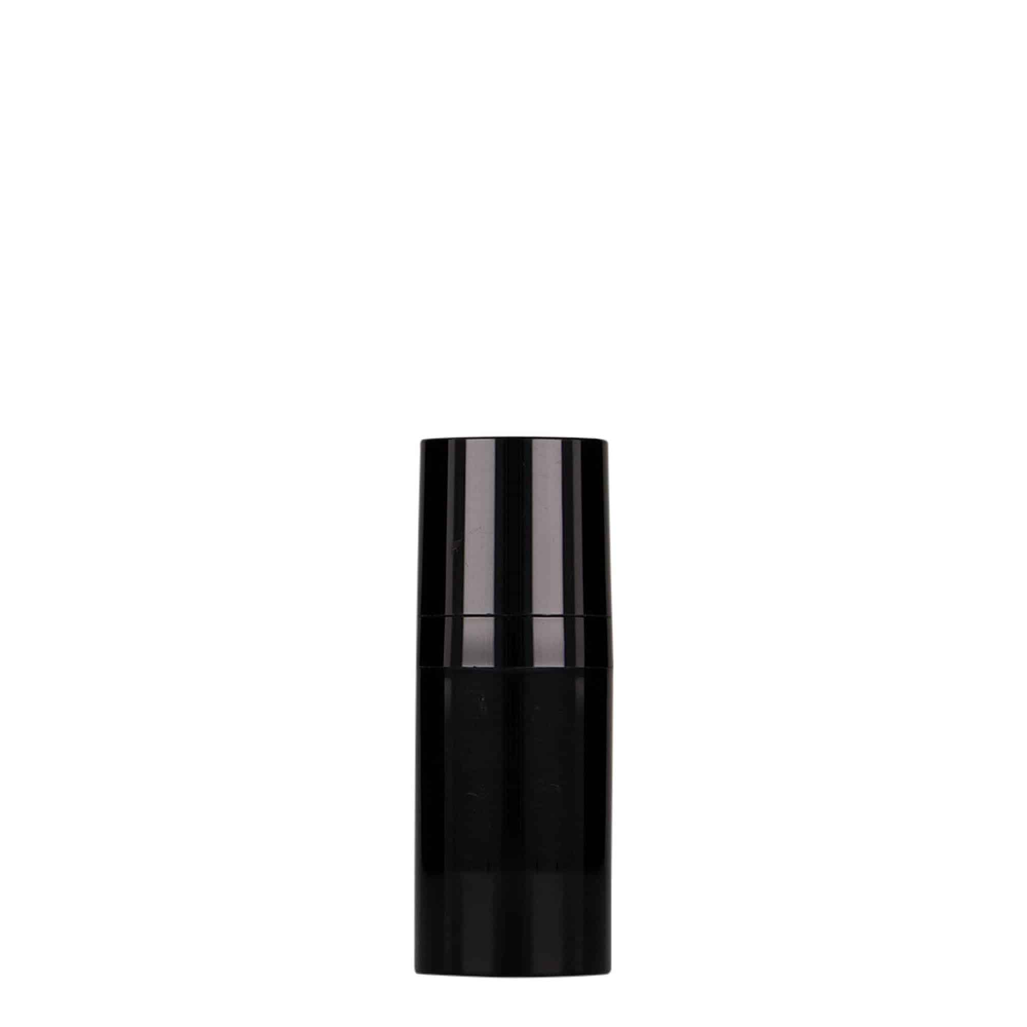 15 ml légmentes adagoló „Micro”, PP műanyag, fekete 15 ml légmentes adagoló „Micro”, PP műanyag, fekete