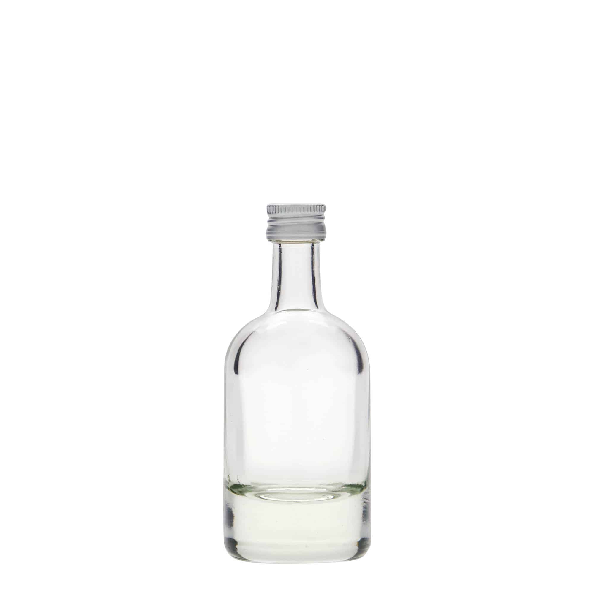 50 ml üvegpalack 'Linea Uno', nyak: PP 18