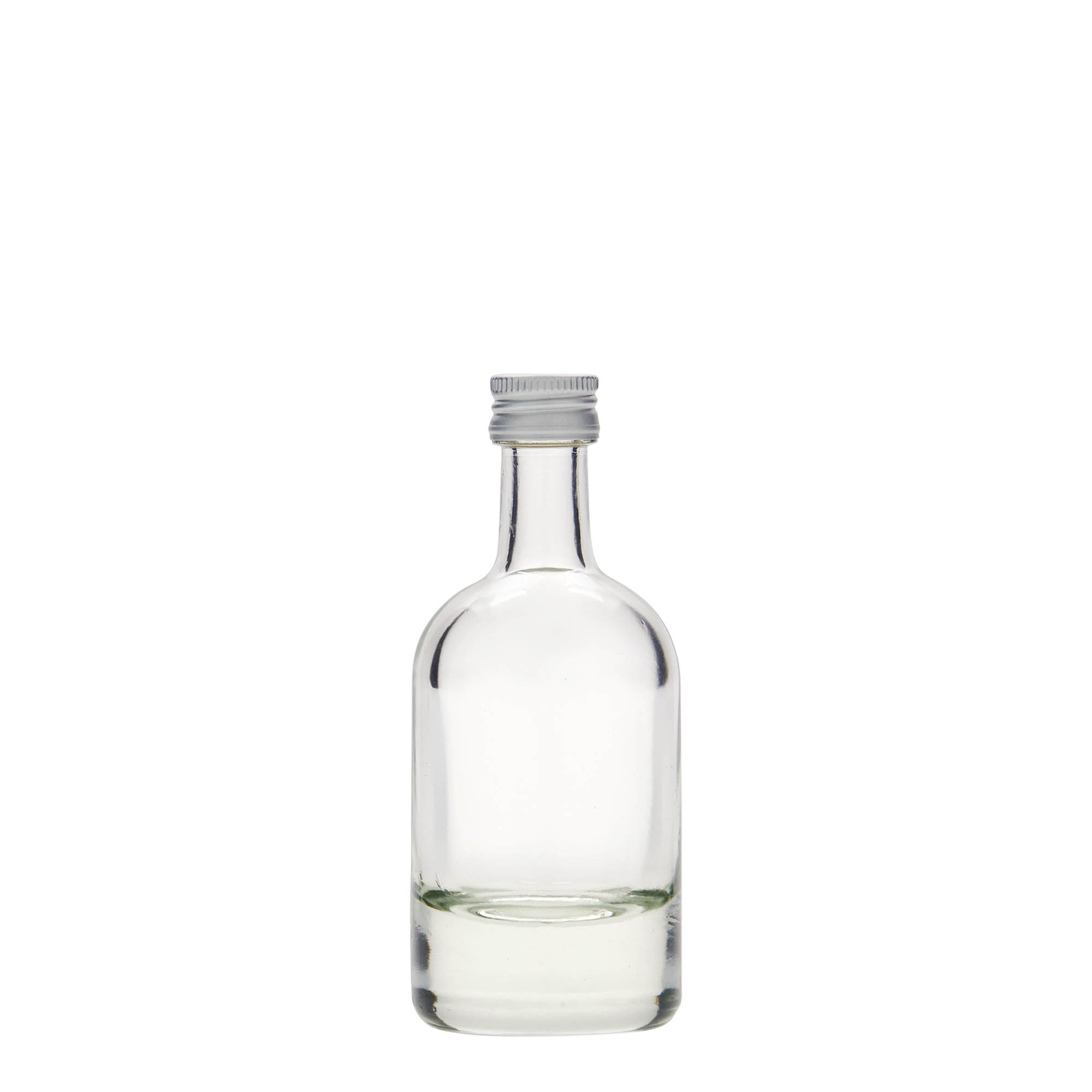 50 ml üvegpalack 'Linea Uno', nyak: PP 18 50 ml üvegpalack 'Linea Uno', nyak: PP 18