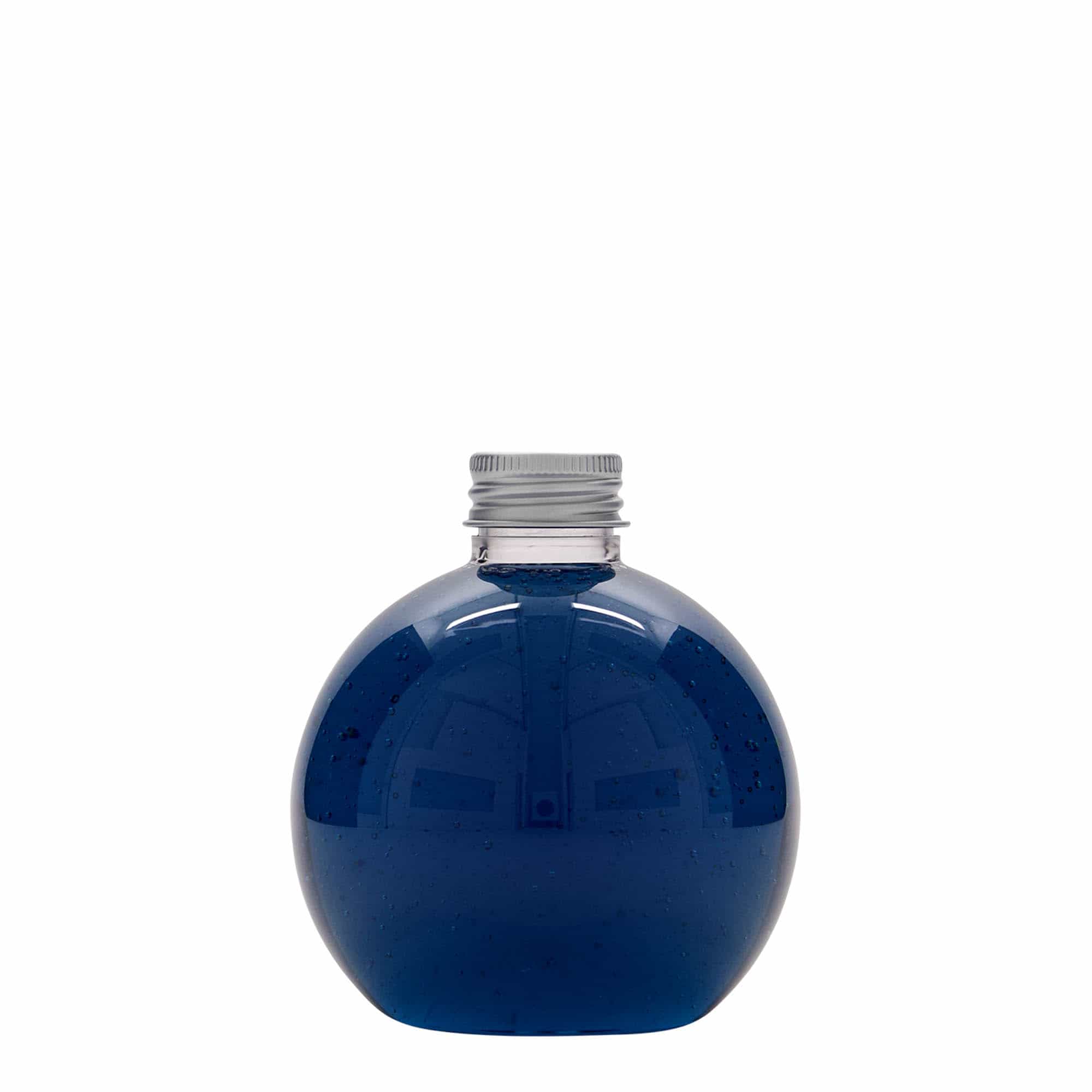 250 ml-es PET-palack 'Perry', kerek, műanyag, szájnyílás: GPI 24/410