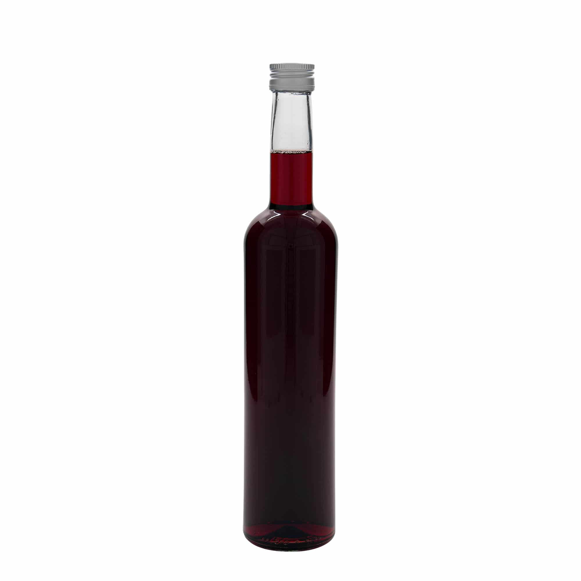 500 ml üvegpalack 'Bordeaux', nyakméret: PP 28