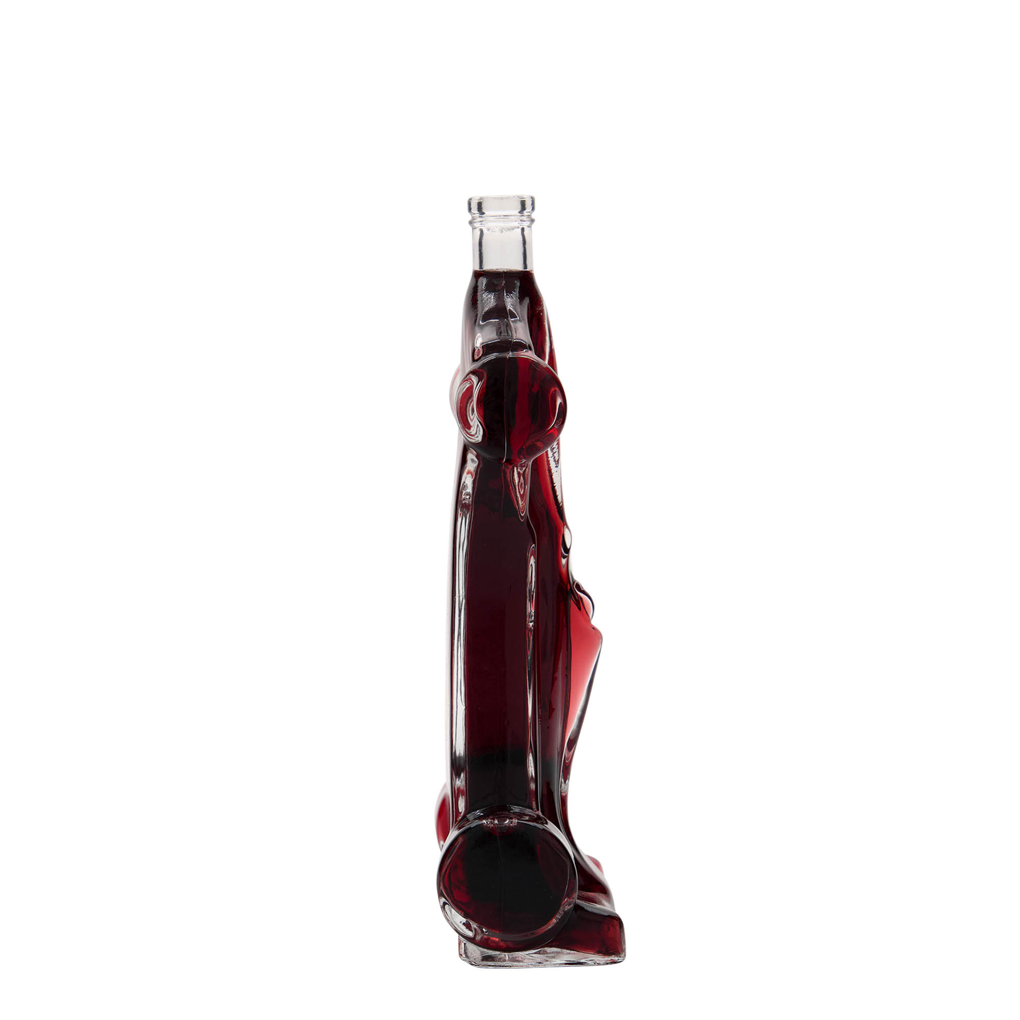 200 ml üvegpalack 'Versenyautó', nyílás: parafa