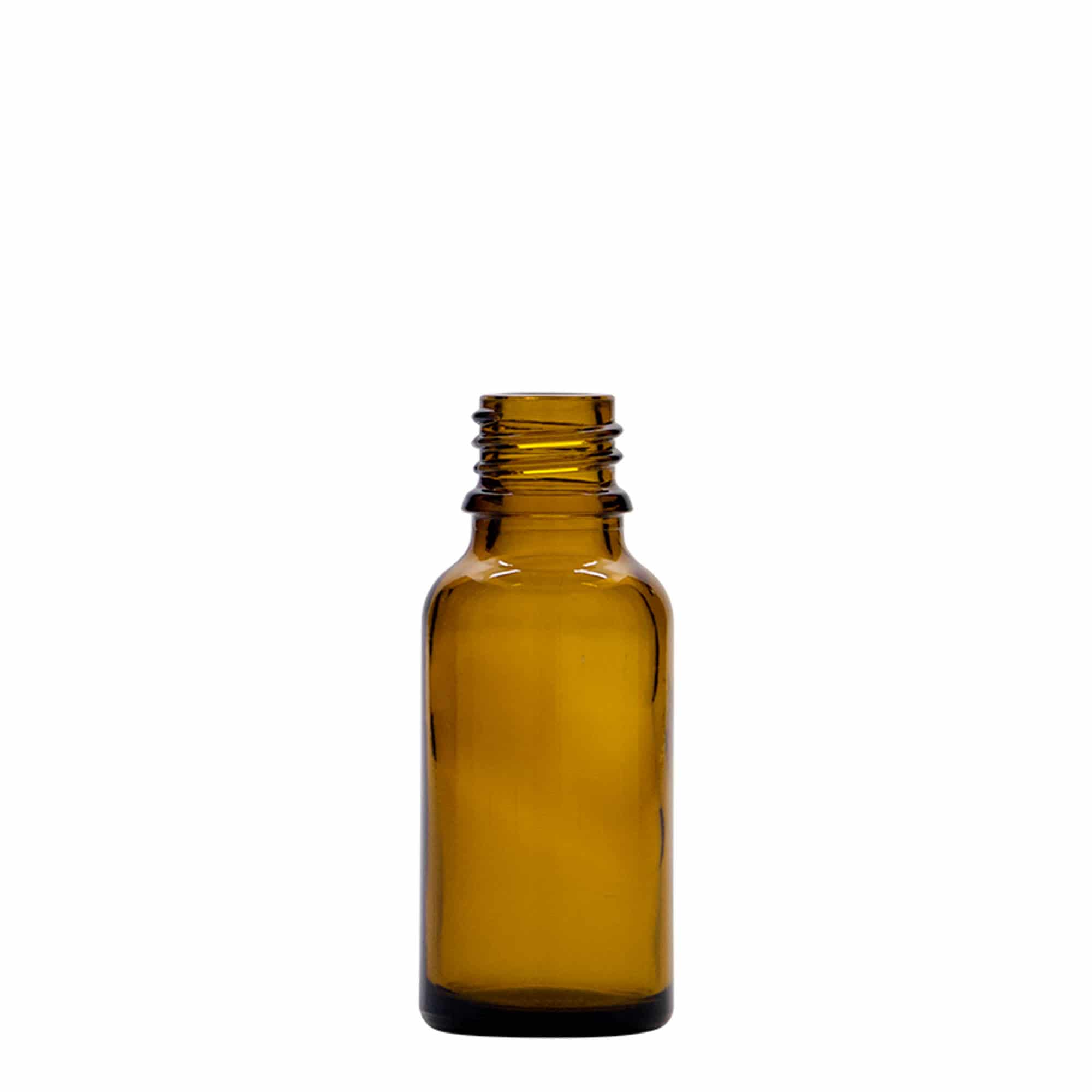 20 ml pipettás üveg orvosi, üveg, barna, nyílás: DIN 18 20 ml pipettás üveg orvosi, üveg, barna, nyílás: DIN 18