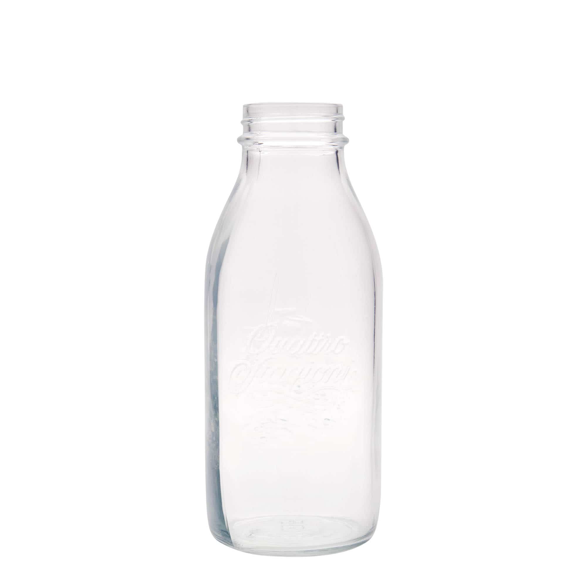 1.000 ml üveges üveg 'Quattro Stagioni', nyílás: csavarzár