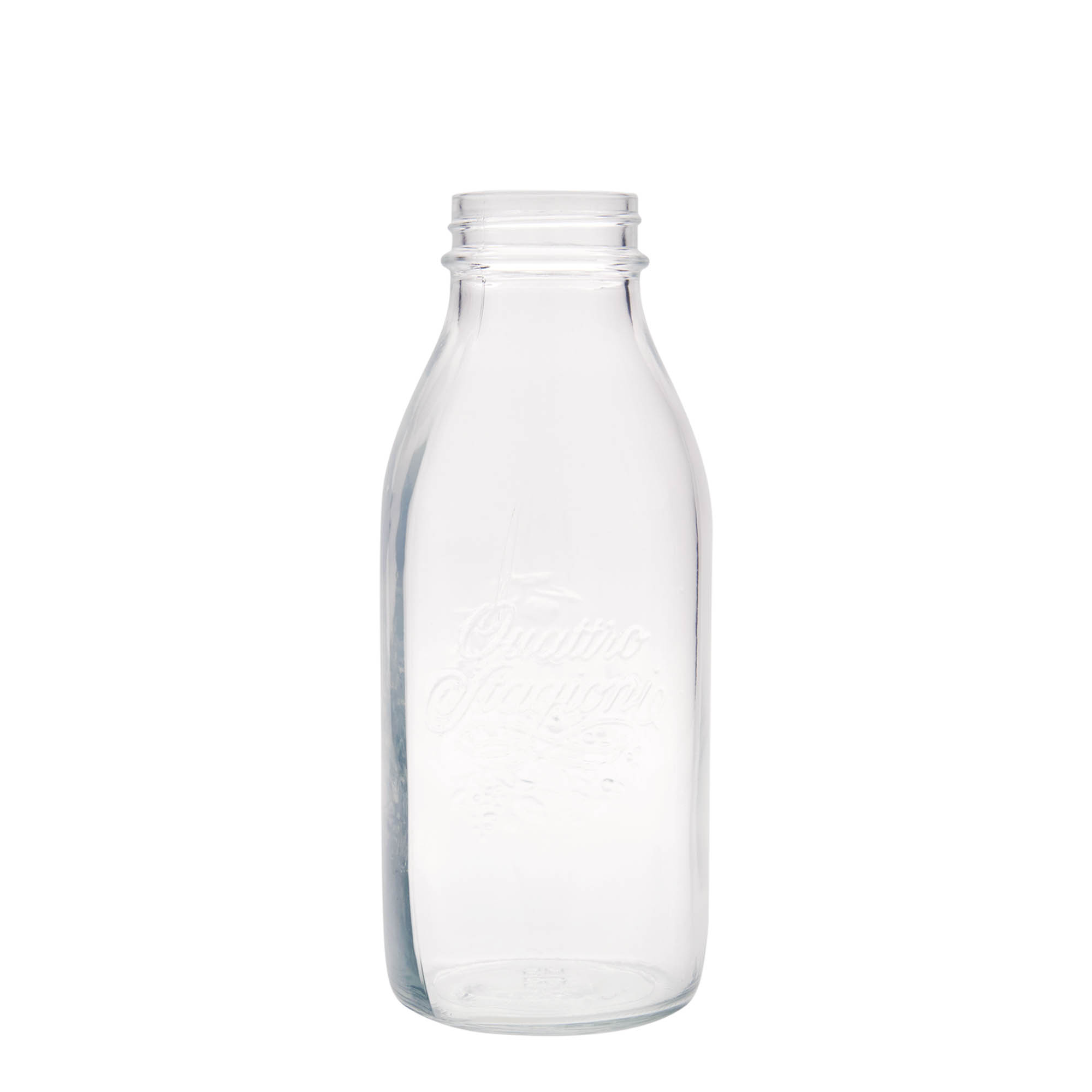 1.000 ml üveges üveg 'Quattro Stagioni', nyílás: csavarzár