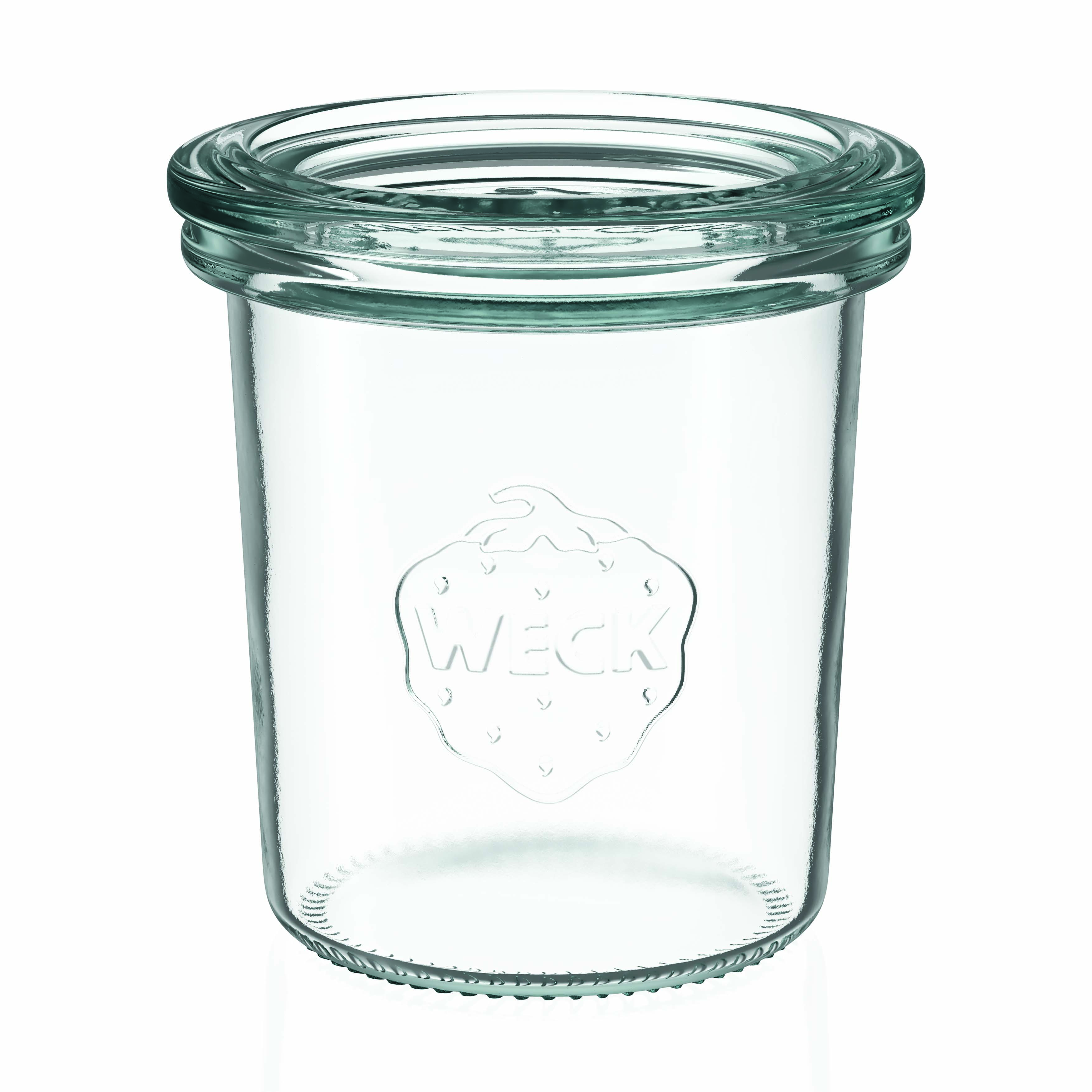 160 ml WECK-üveg, perem: kerek szélű 160 ml WECK-üveg, perem: kerek szélű