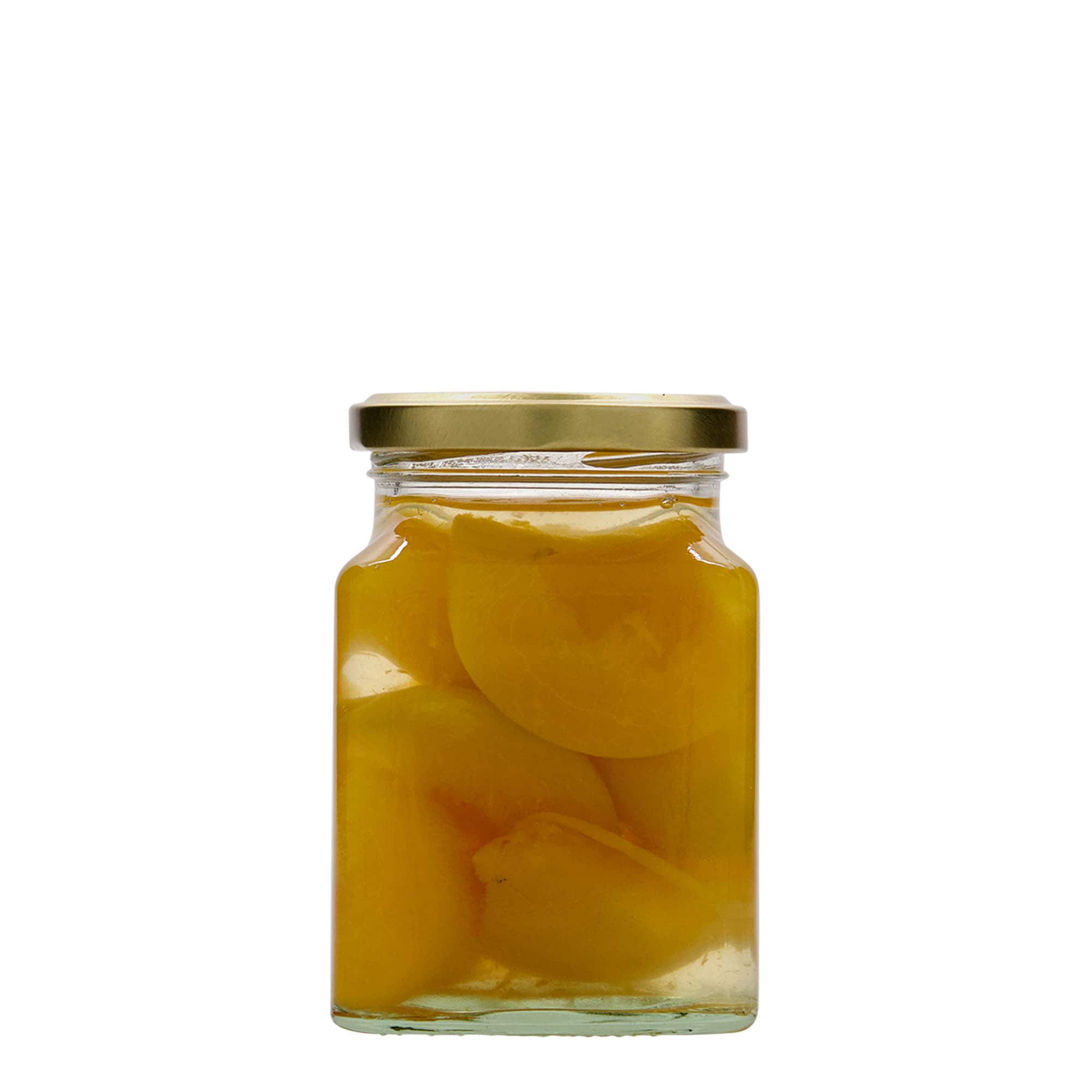 314 ml négyszögletes üveg, nyílás: csavaros zárófedél (TO 63)