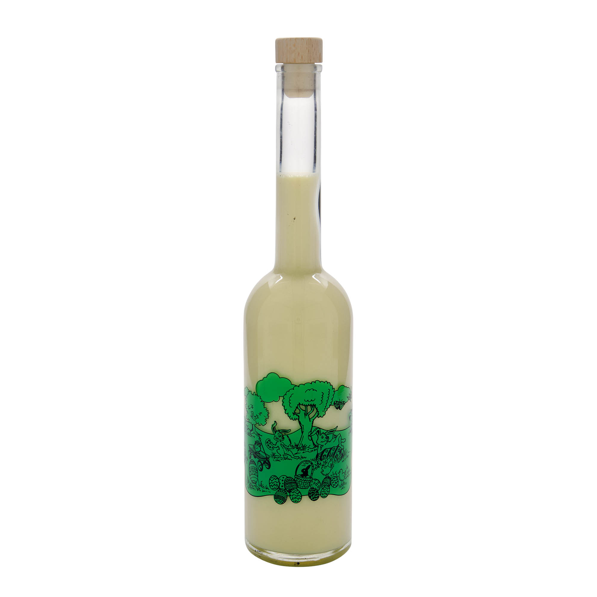 500 ml üvegpalack 'Opera', motívum: Kellemes húsvéti ünnepeket, nyílás: parafa 500 ml üvegpalack 'Opera', motívum: Kellemes húsvéti ünnepeket, nyílás: parafa