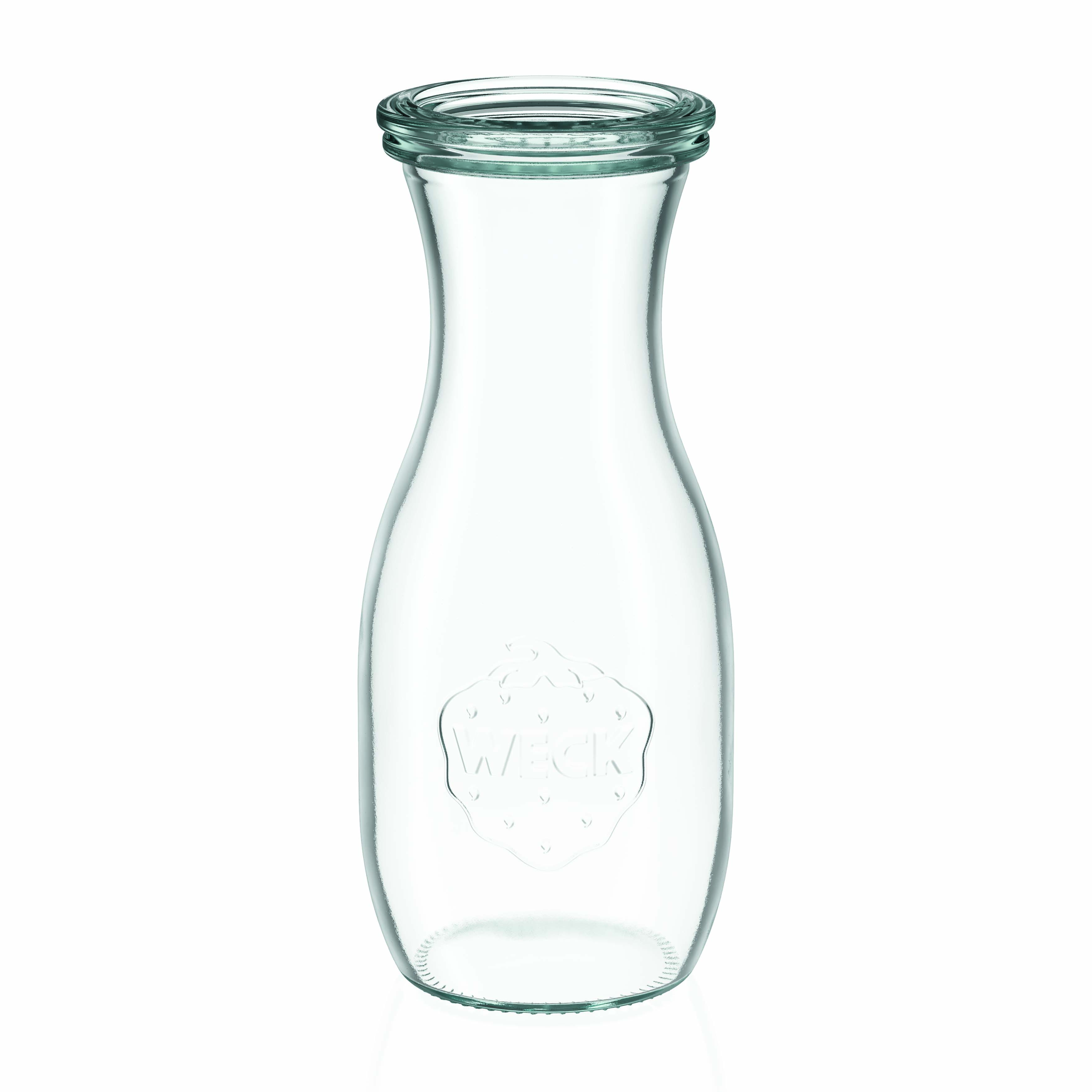 500 ml WECK-gyümölcslé üveg, száj: kerek perem