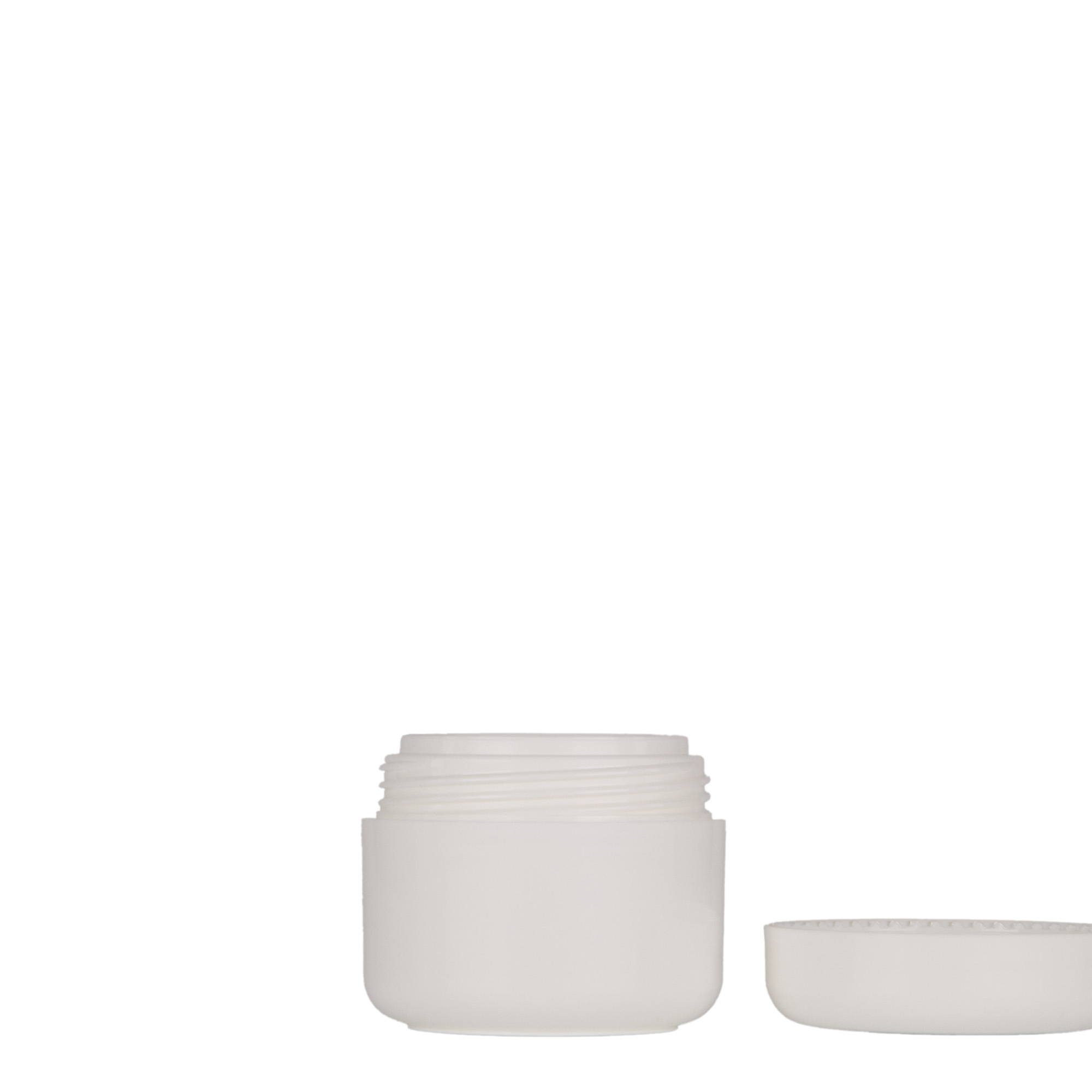 15 ml műanyag tégely 'Bianca', PP, fehér, nyílás: csavarzár 15 ml műanyag tégely 'Bianca', PP, fehér, nyílás: csavarzár