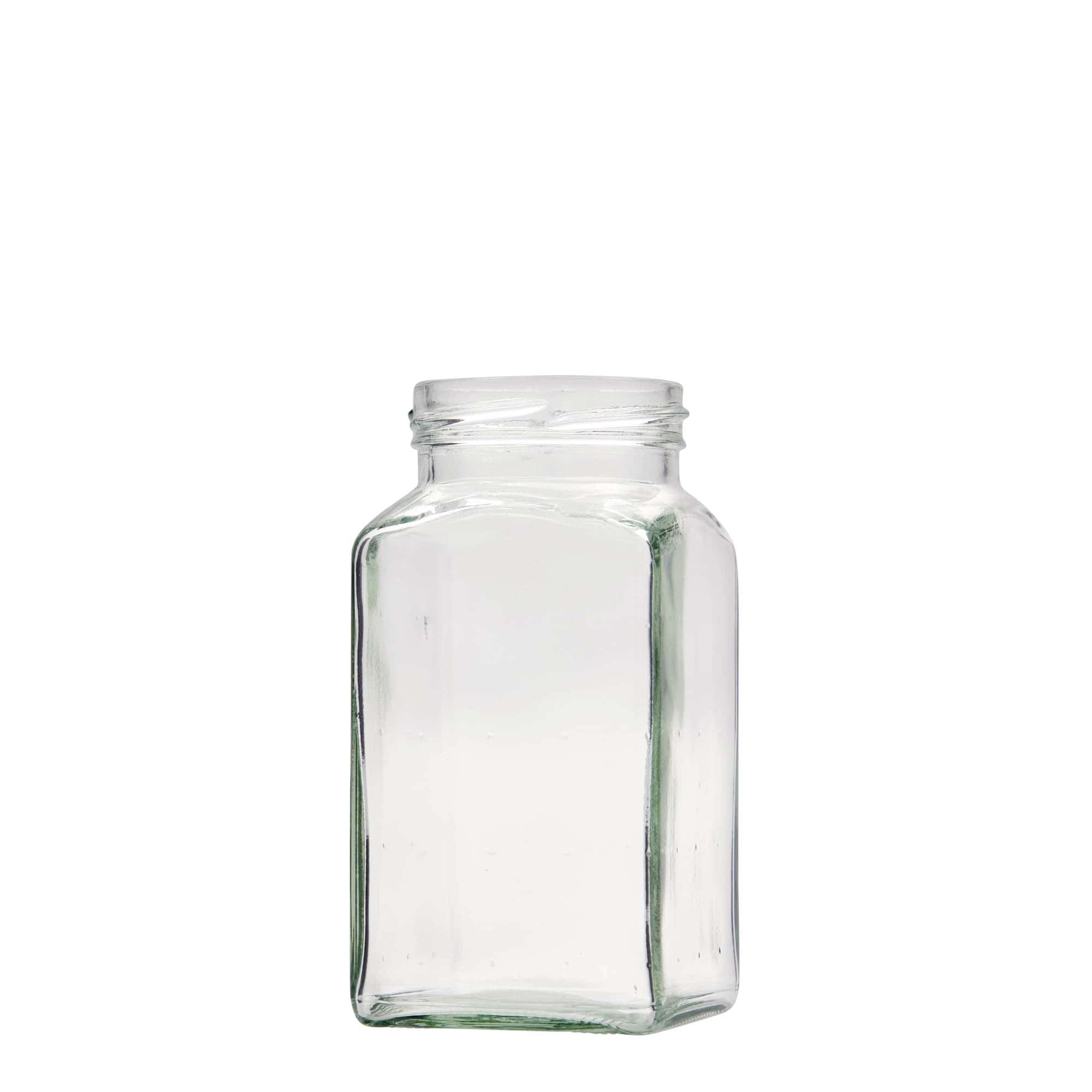 312 ml négyszögletes üveg, nyílás: Twist-Off (TO 58)