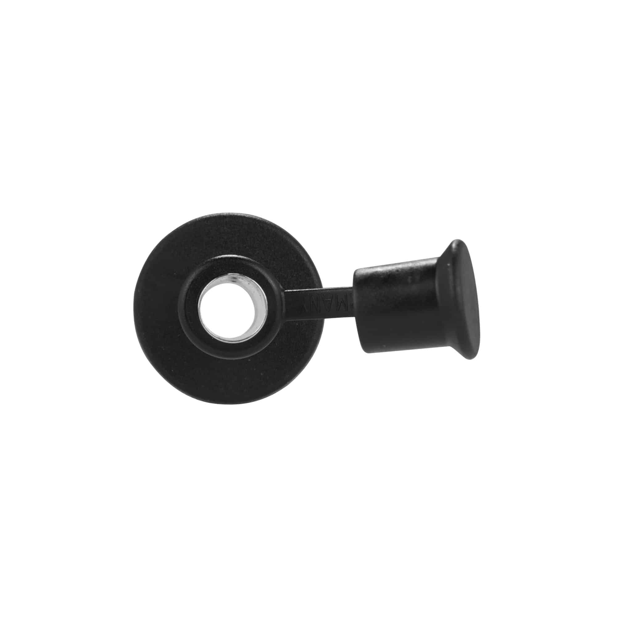 Inox kiöntő kupakkal, nemesacél, ezüst
