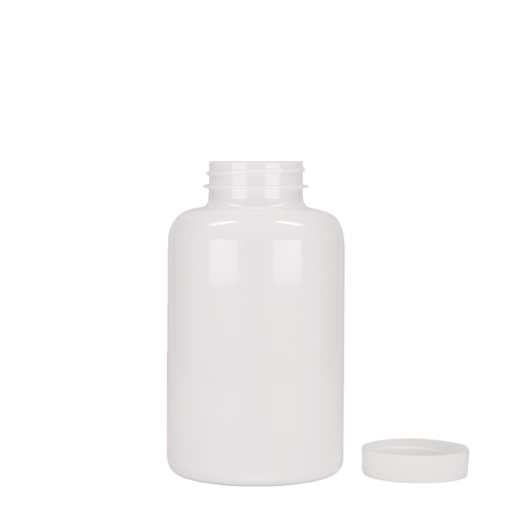 500 ml PET-palack, műanyag, fehér, nyakméret: 45/400 500 ml PET-palack, műanyag, fehér, nyakméret: 45/400