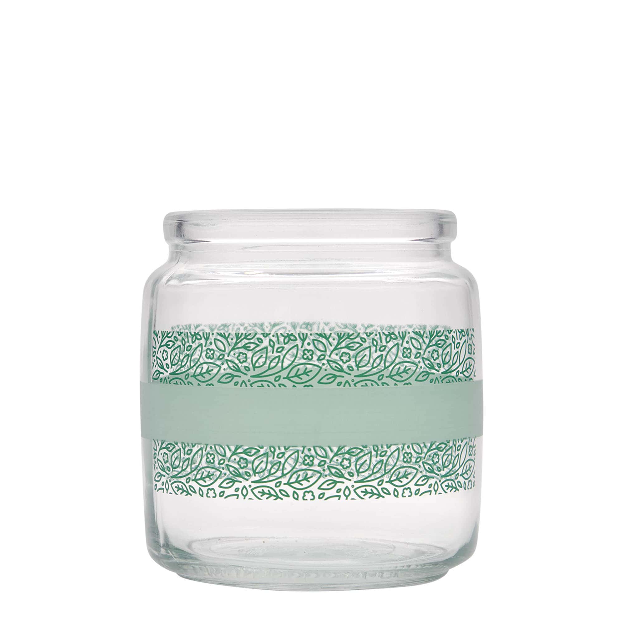 750 ml parafadugós üveg 'Giara', motívum: Naturalmente verde, nyílás: parafa