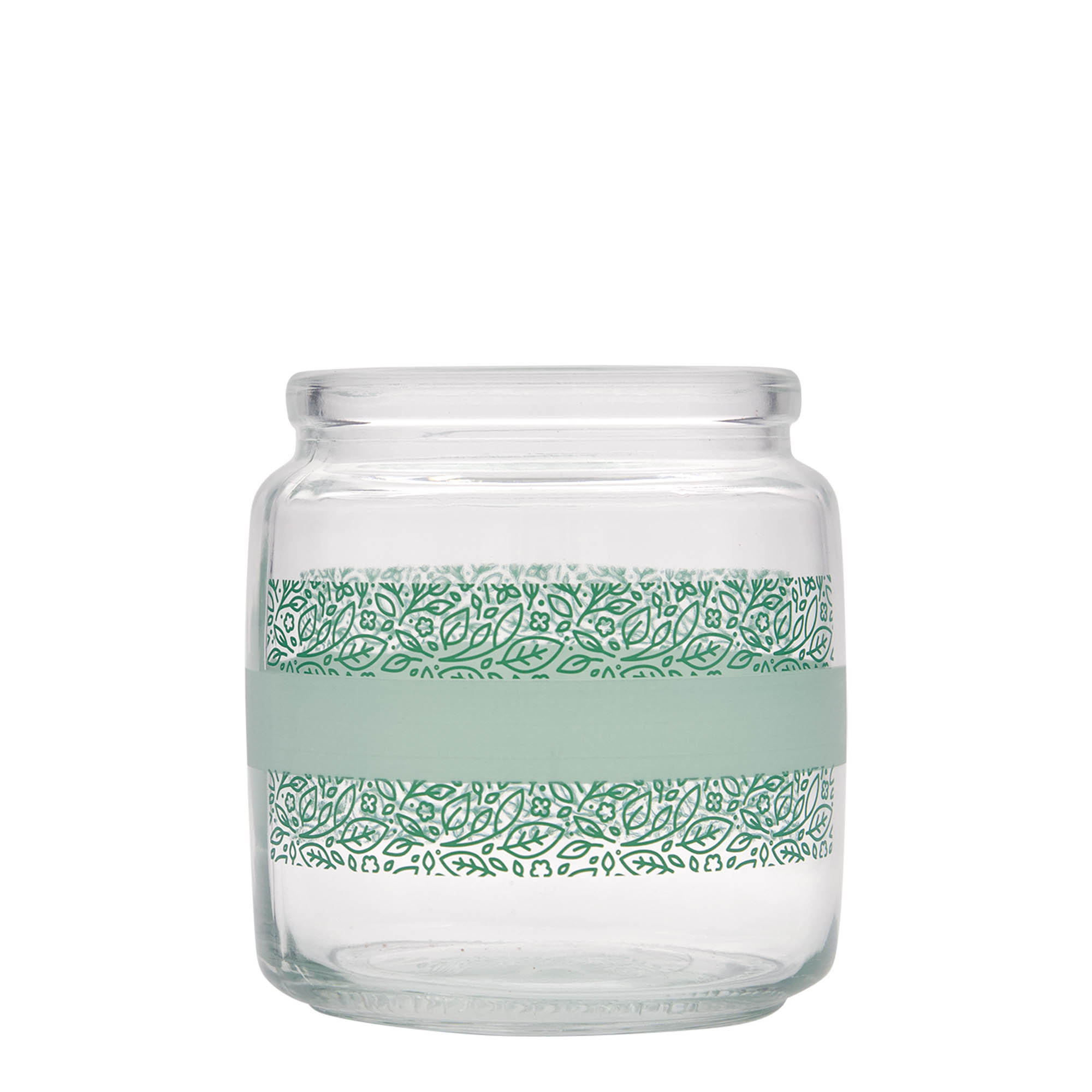 750 ml parafadugós üveg 'Giara', motívum: Naturalmente verde, nyílás: parafa