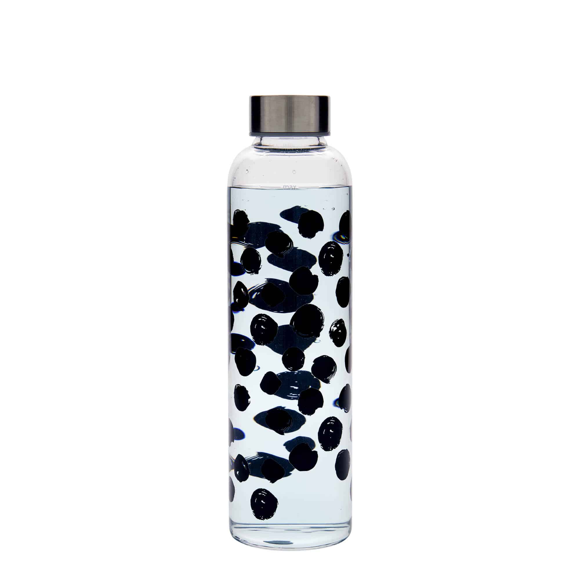 500 ml-es ivópalack, 'Perseus', motívum: Fekete pontok, szájnyílás: csavaros kupak