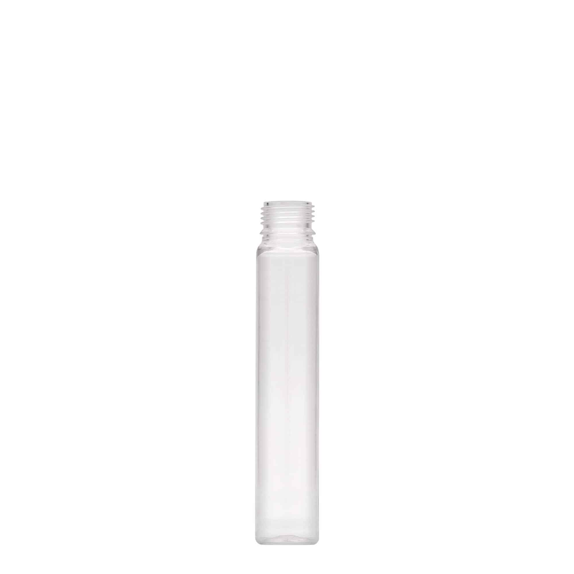 25 ml PET-cső, műanyag, nyílás: csavarzár
