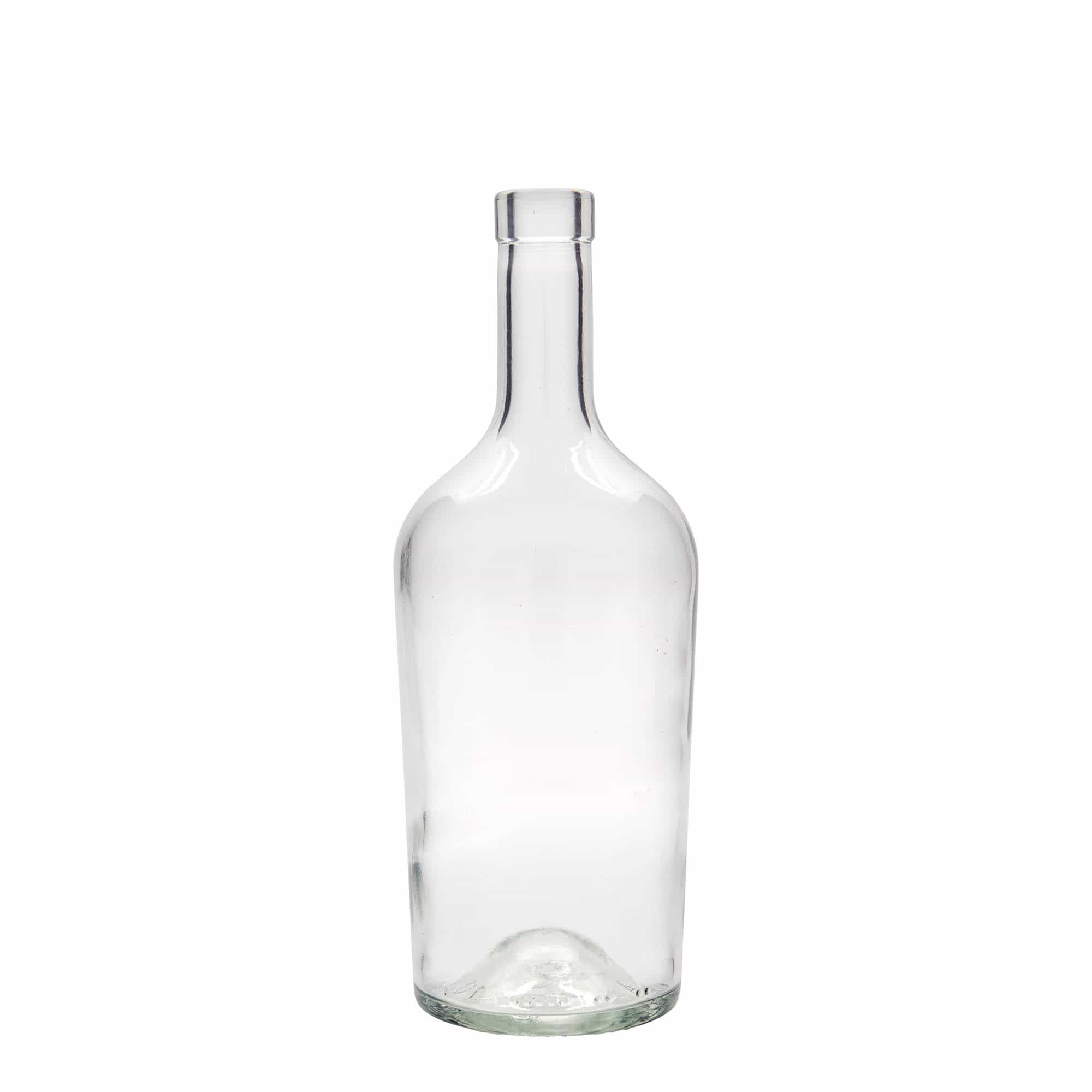 700 ml üvegpalack 'Margarethe', nyílás: parafa