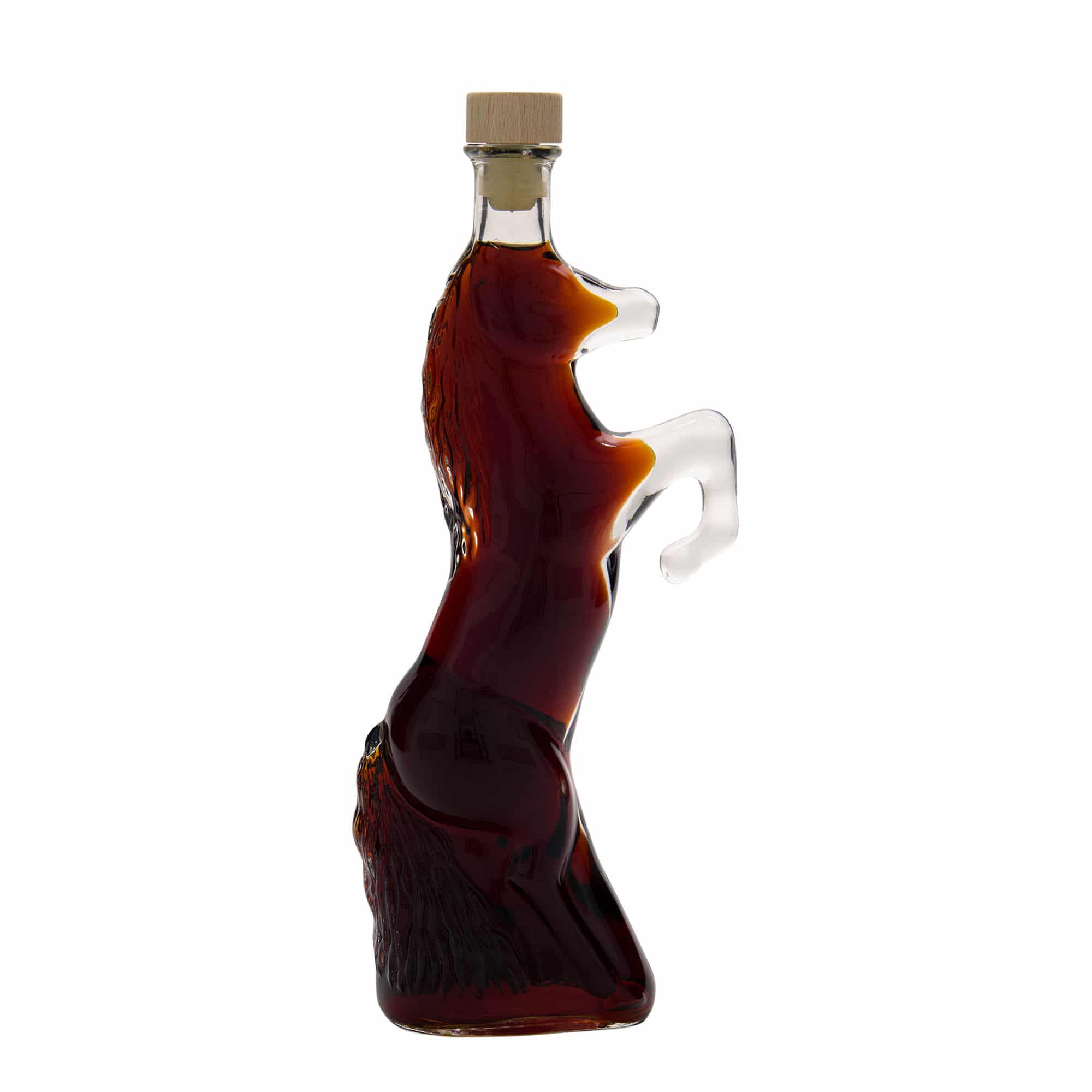 350 ml-es üvegpalack 'Wild Horse', szájnyílás: parafadugó