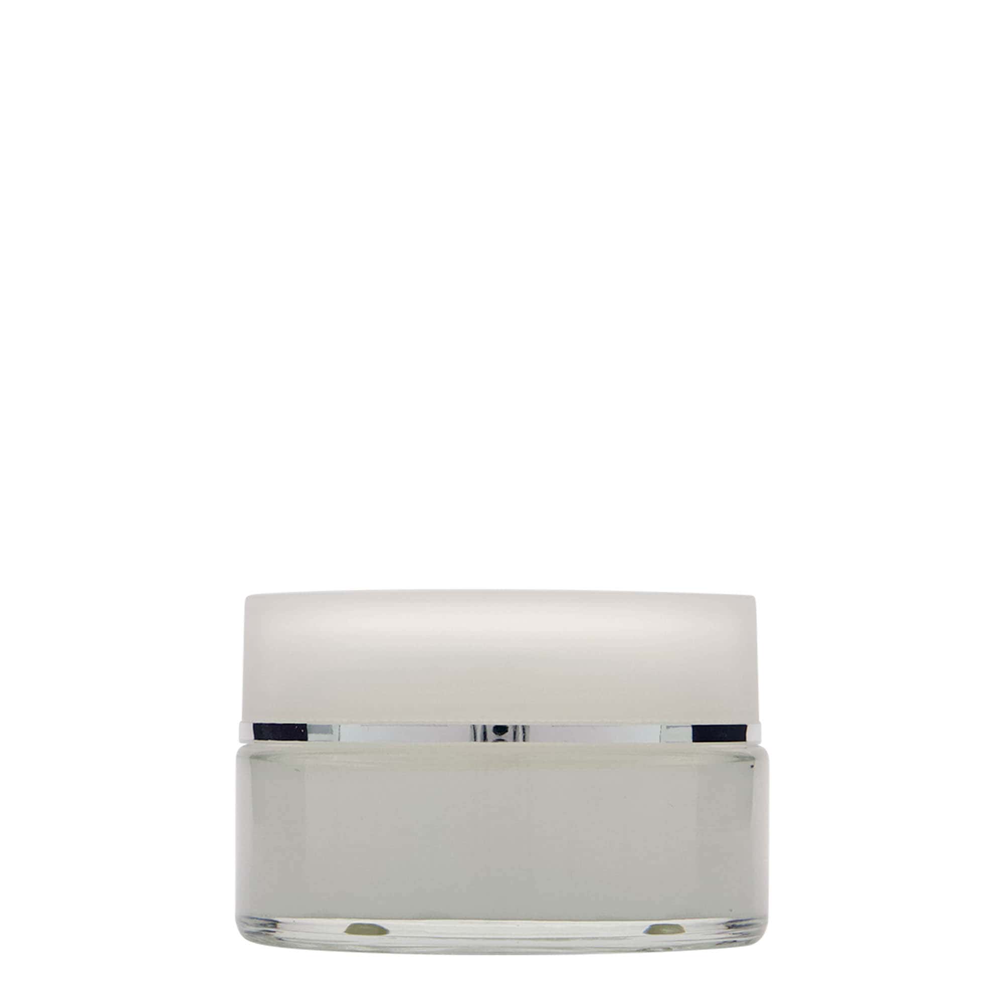 100 ml tégely 'Clear Edition', üveg, nyílás: csavarzár