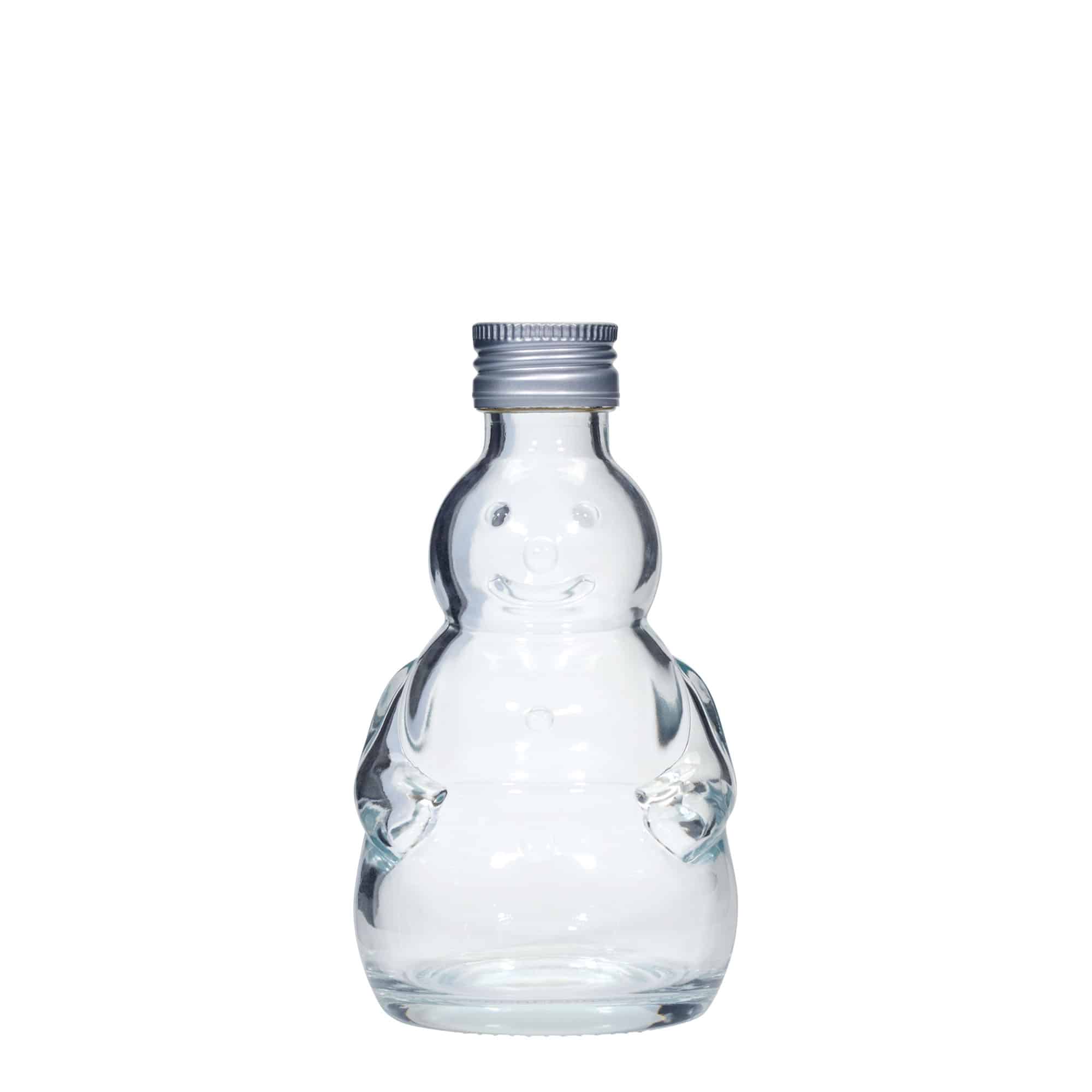 200 ml-es üvegpalack 'Hóember', nyak: PP 28