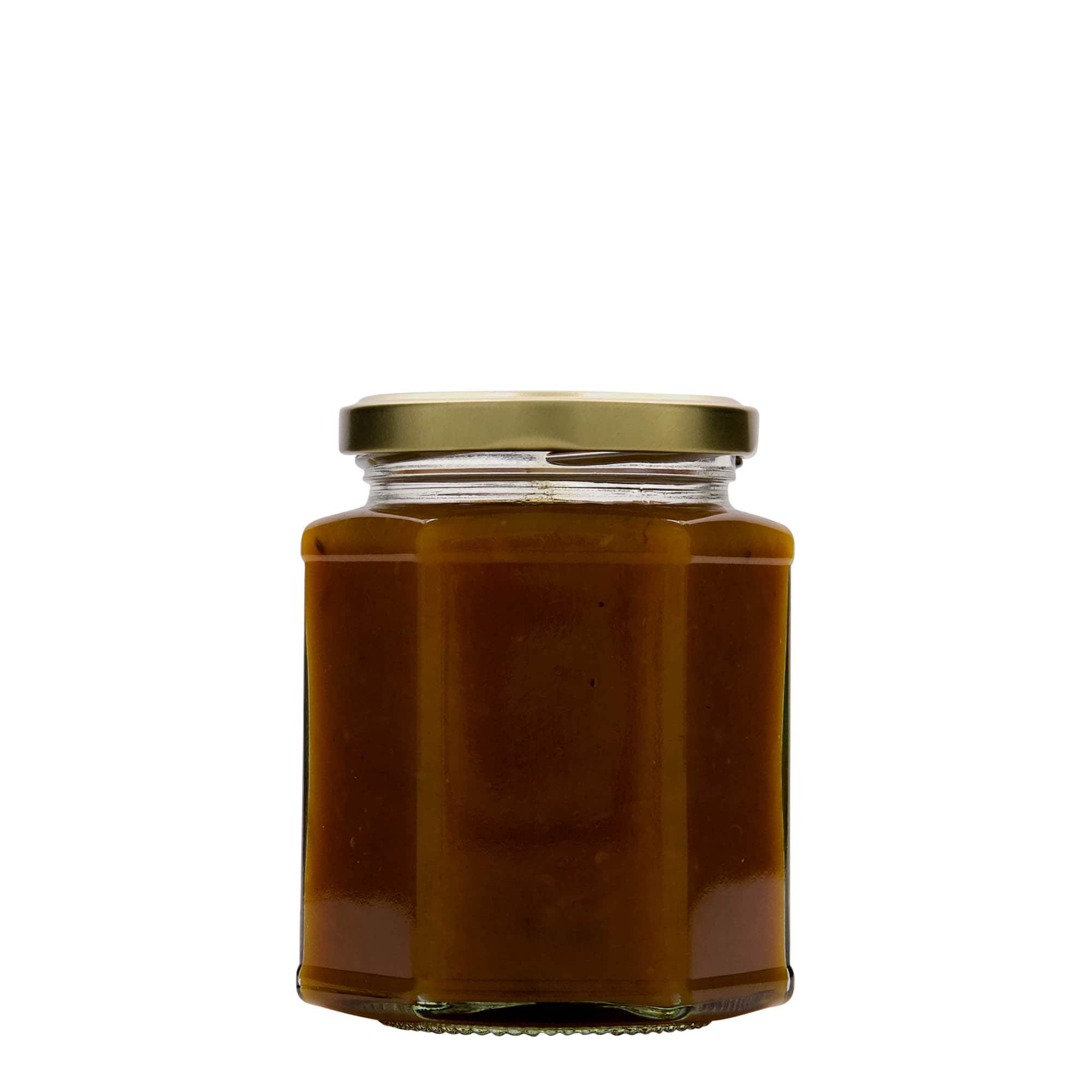 324 ml hatszögletű üveg, nyílás: Twist-Off (TO 66)